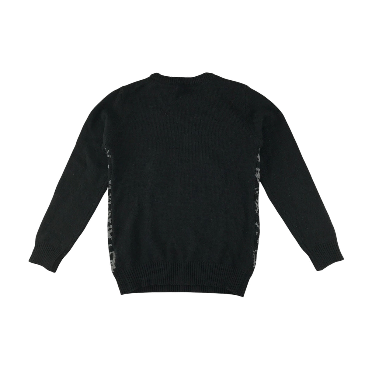 George festive jumper 9-10 years black gamer Rudolph