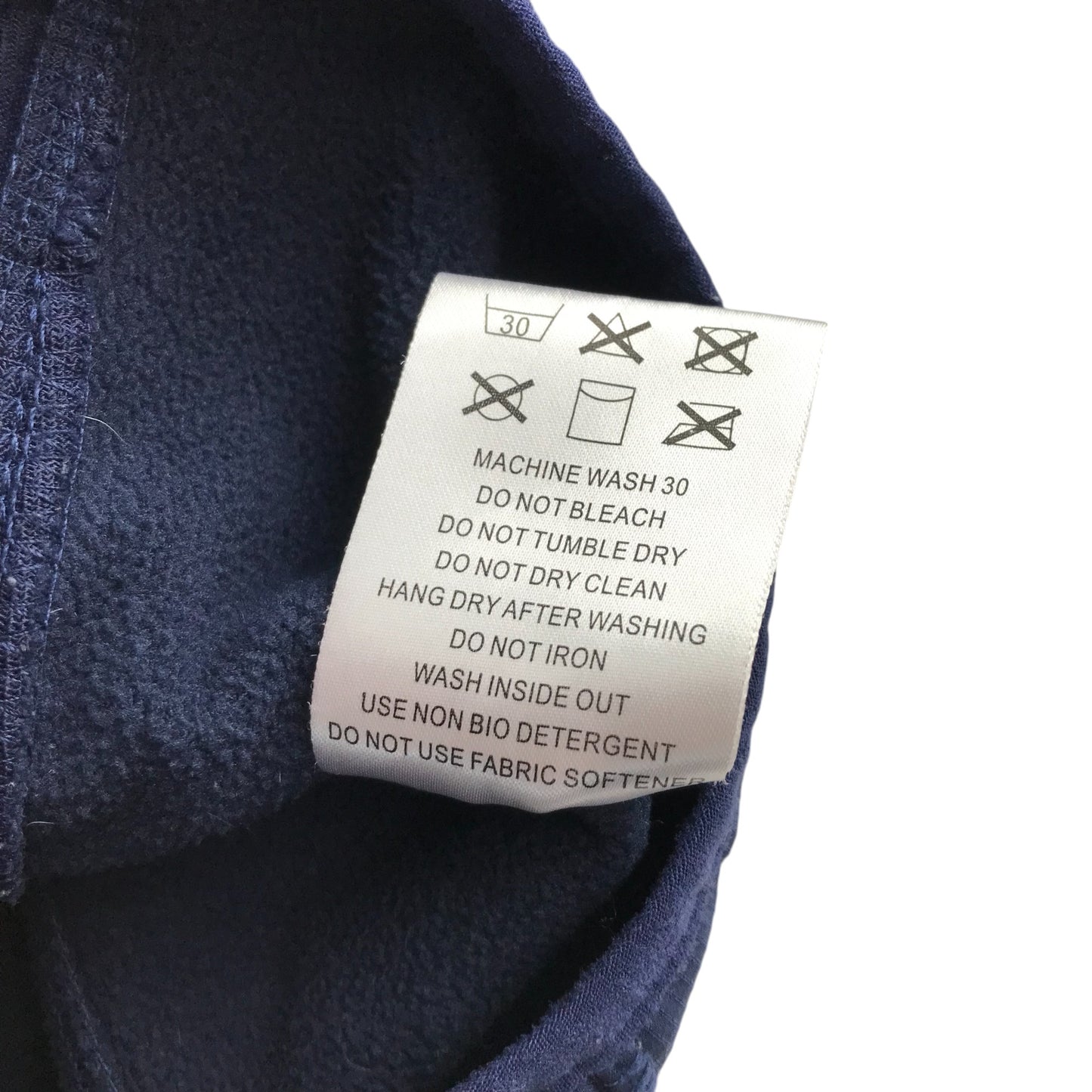 Higear jacket 7-8 years navy blue hooded full zipper light windbreaker