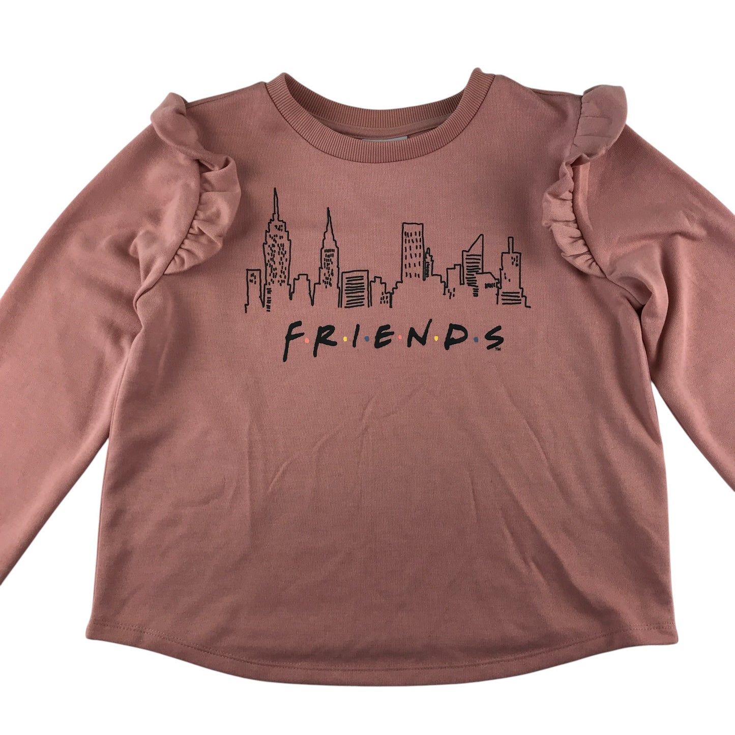 Friends set 8-10 years light pink sweater and joggers