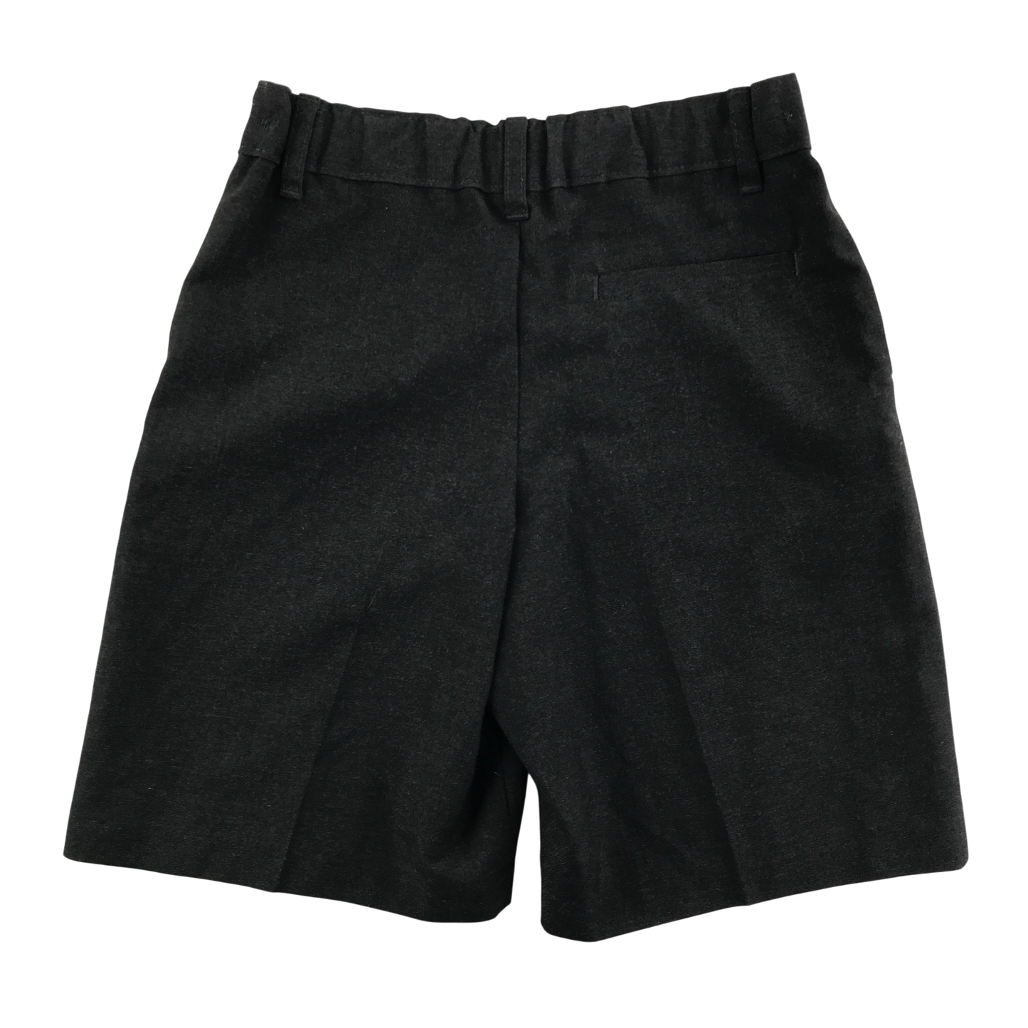 Charcoal boys adjustable waist school shorts