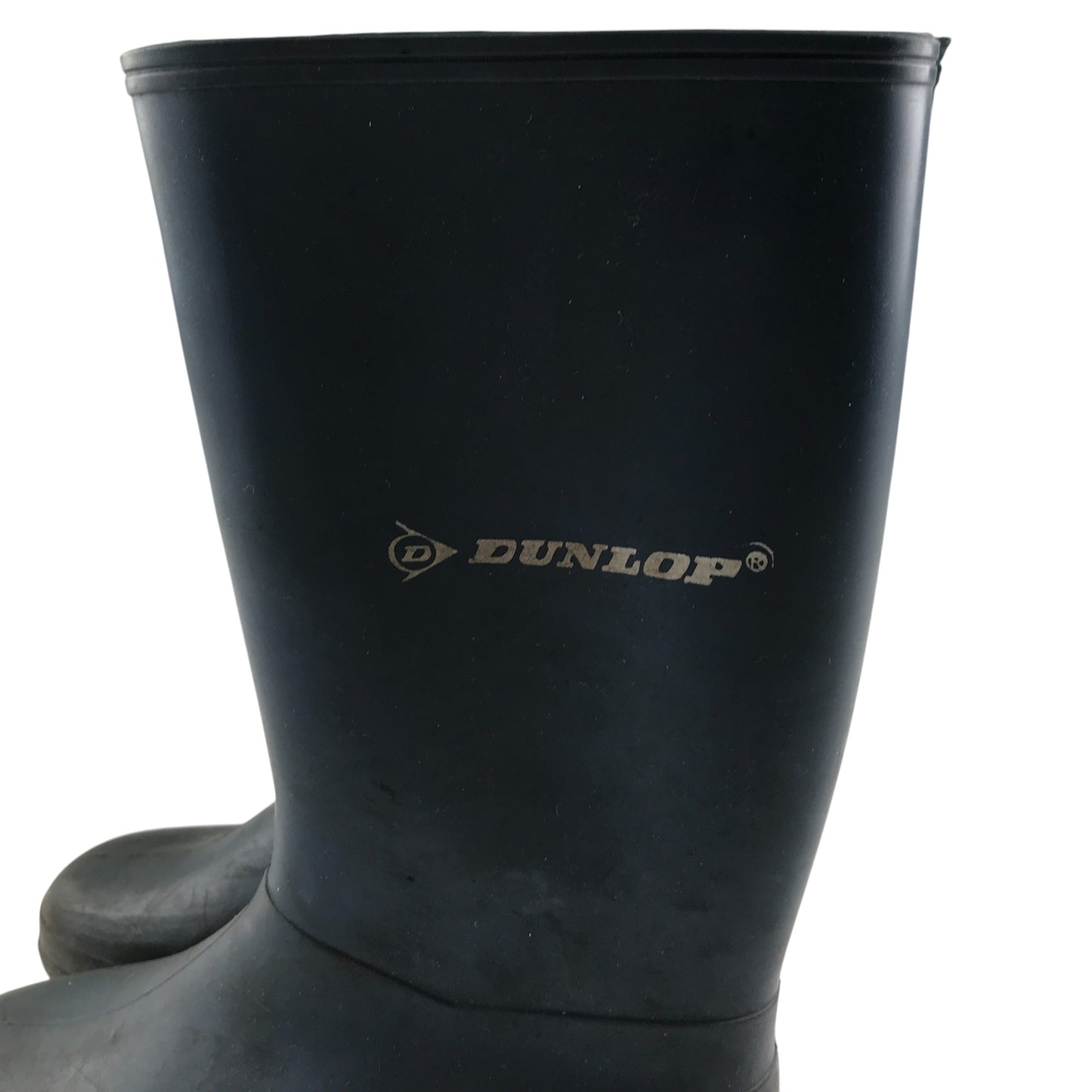 Dunlop Wellie boots shoe size 2 plain navy calf height