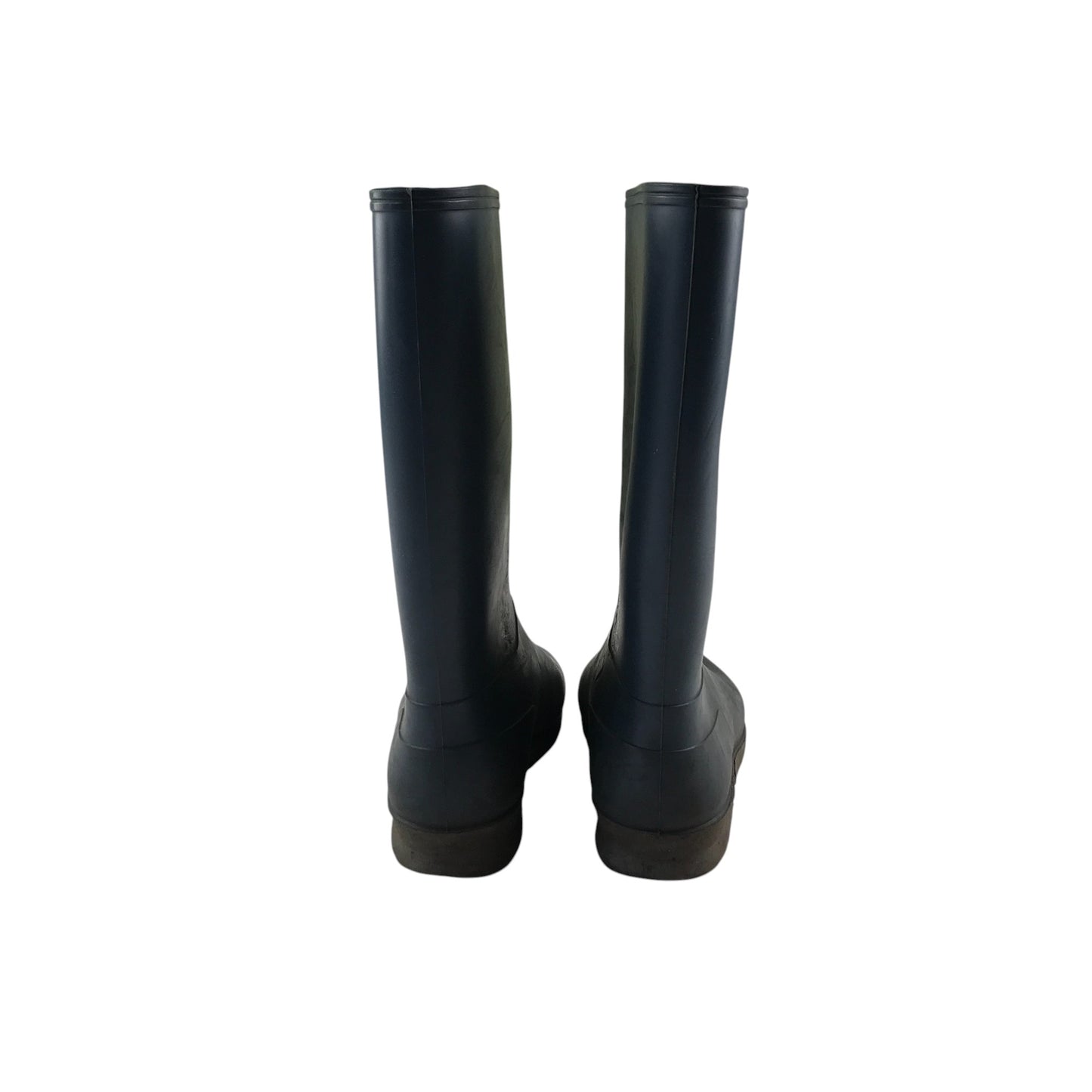 Dunlop Wellie boots shoe size 2 plain navy calf height