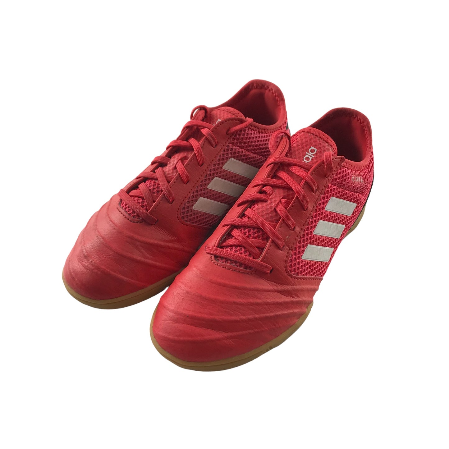 Adidas Copa Football Boots Shoe Size 5 Red Indoors Mesh Design