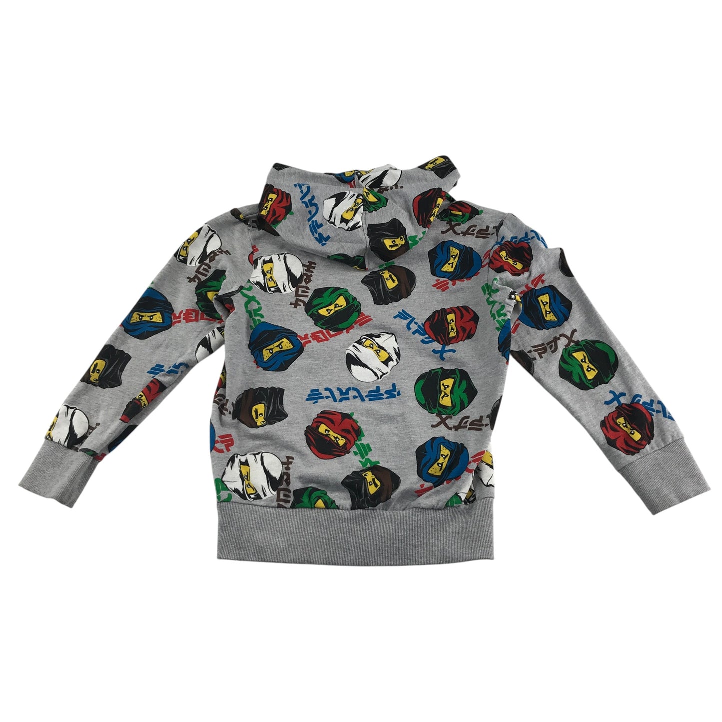 Lego hoodie 7-8 years grey all over print