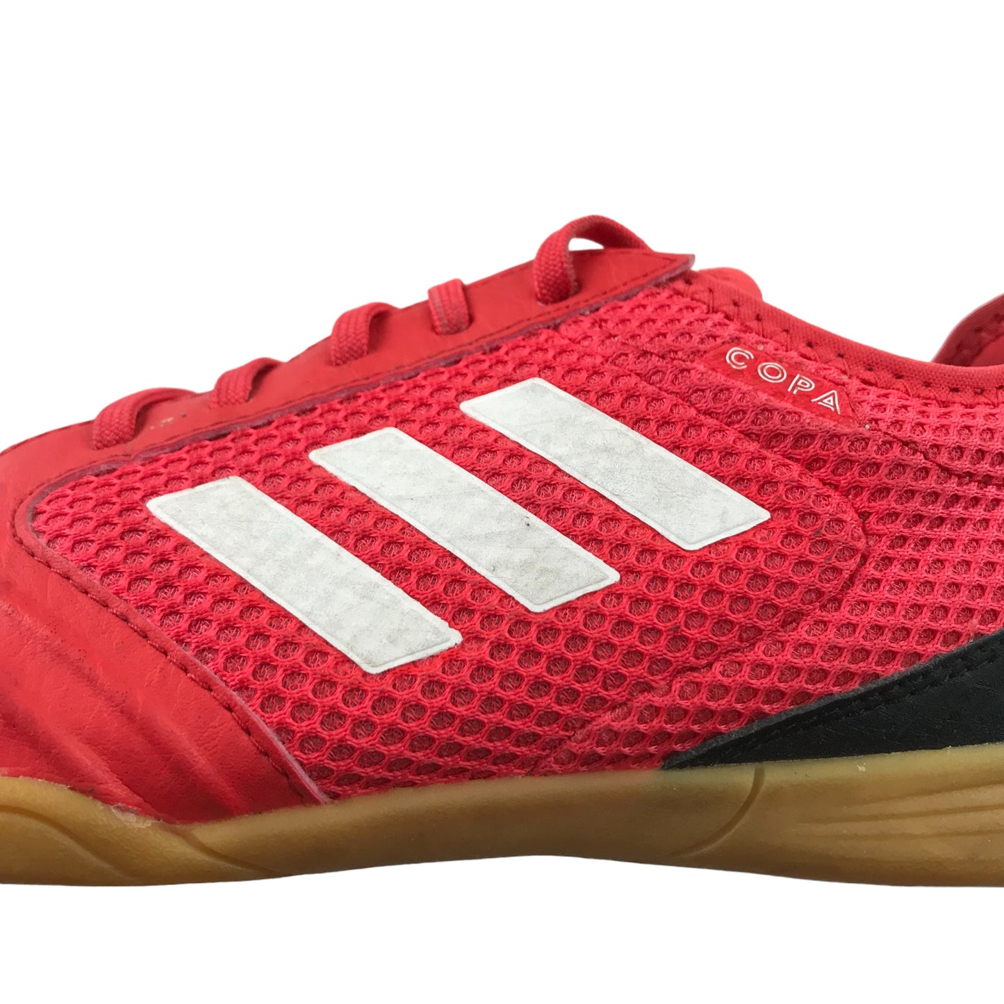 Adidas Copa Football Boots Shoe Size 5 Red Indoors Mesh Design