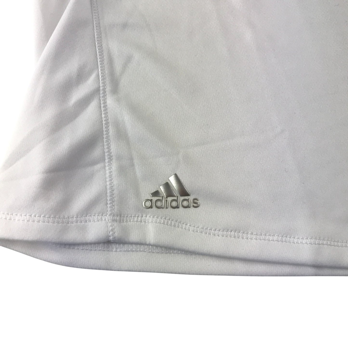 Adidas sport top Large white Scottish golf polo
