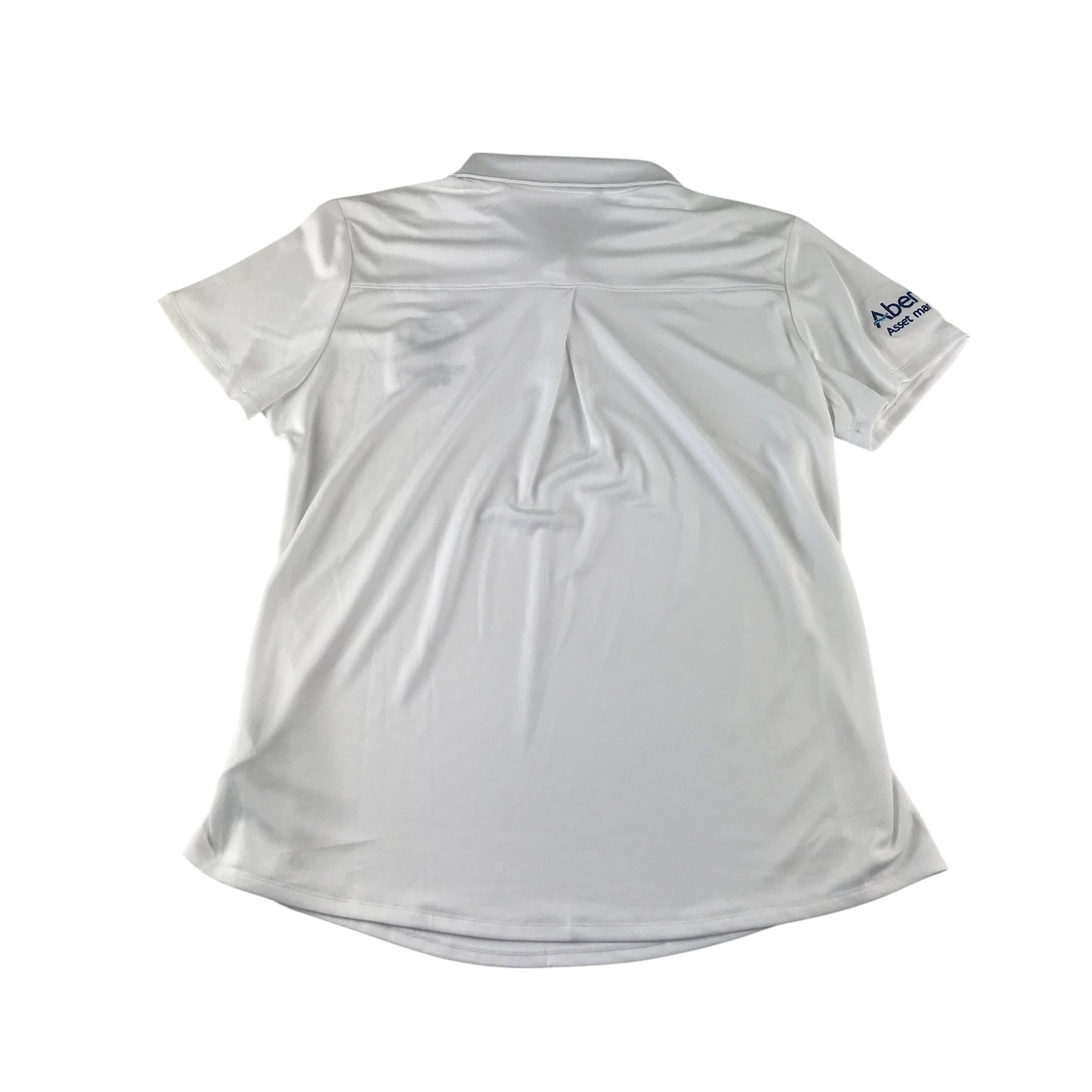 Adidas sport top Large white Scottish golf polo