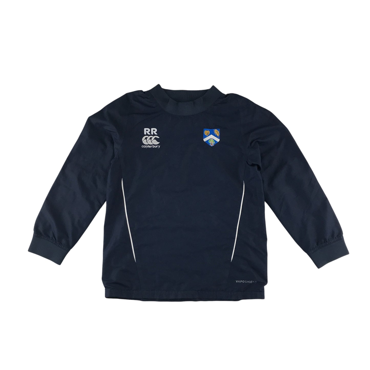 Canterbury light jacket 7-8 years navy Scotland windbreaker pullover mesh lining