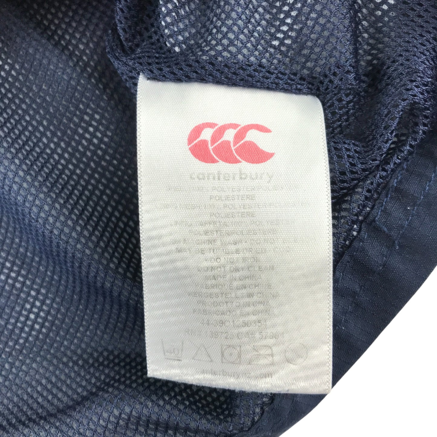 Canterbury light jacket 7-8 years navy Scotland windbreaker pullover mesh lining