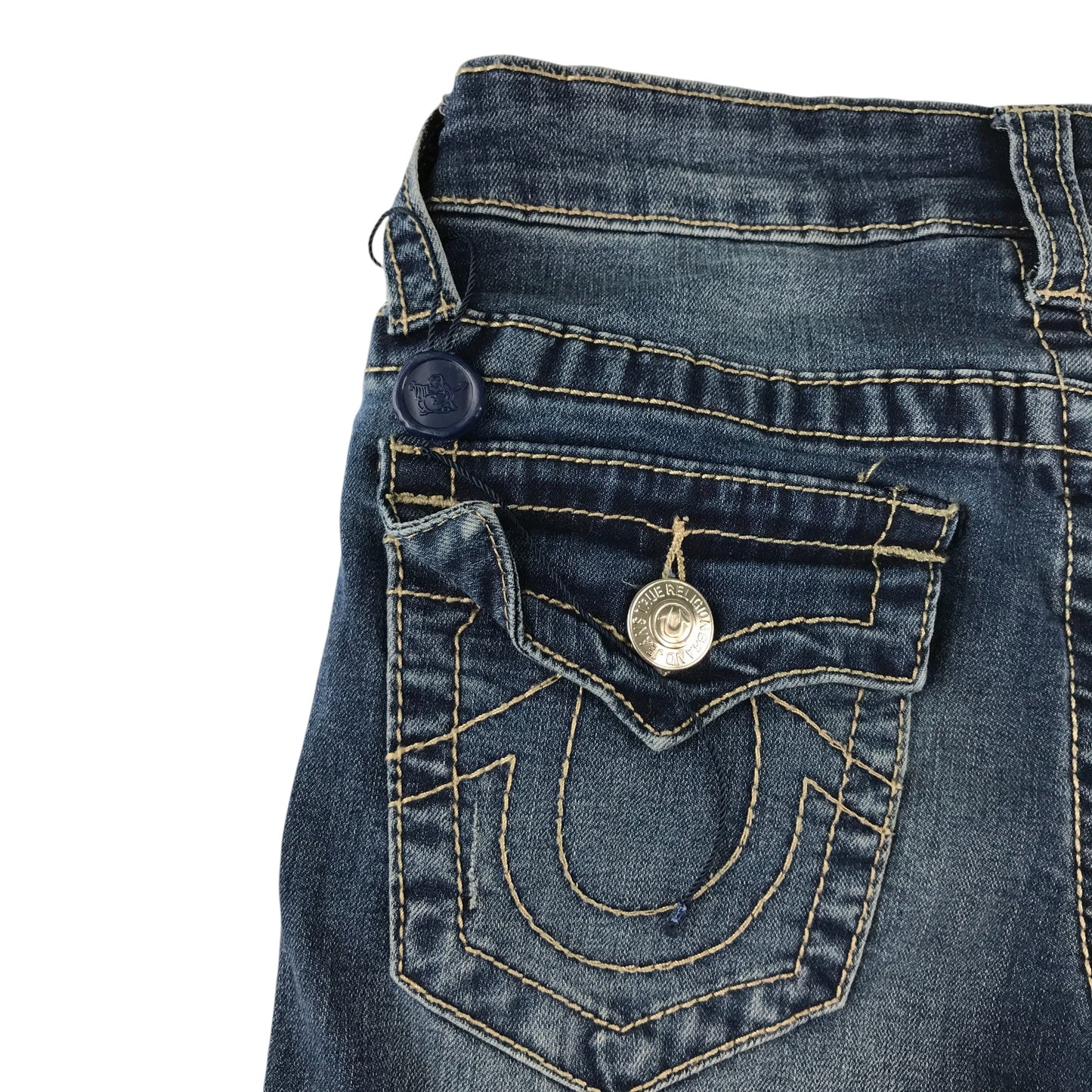 True Religion jeans 7-8 years blue denim skinny