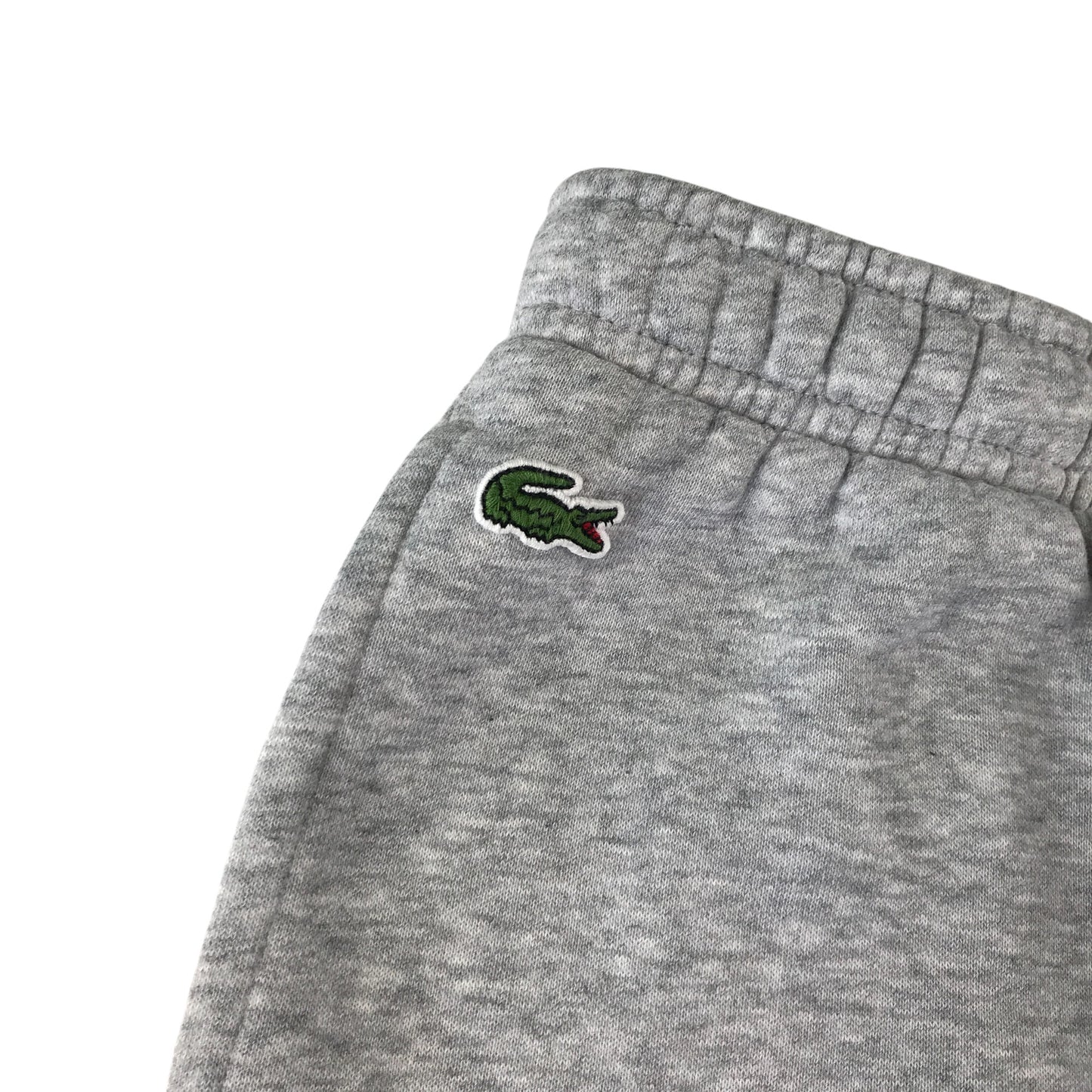 Lacoste Sport joggers 15-16 years light grey plain elasticated waist