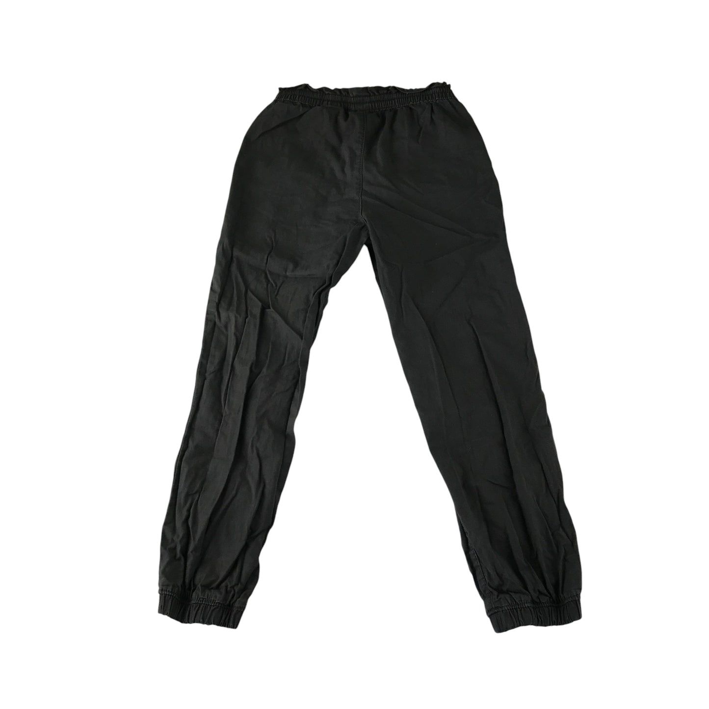 H&M trouser 6-7 years dark grey elasticated waistband cotton