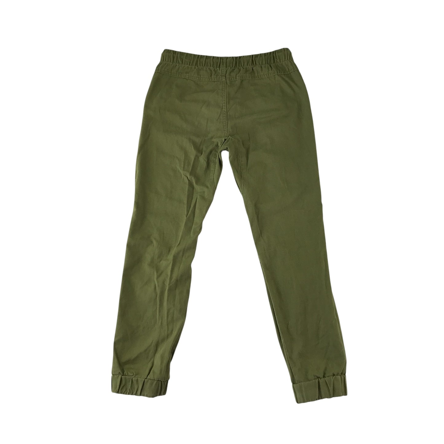 Tilt trouser 11-12 years khaki elasticated waistband cotton
