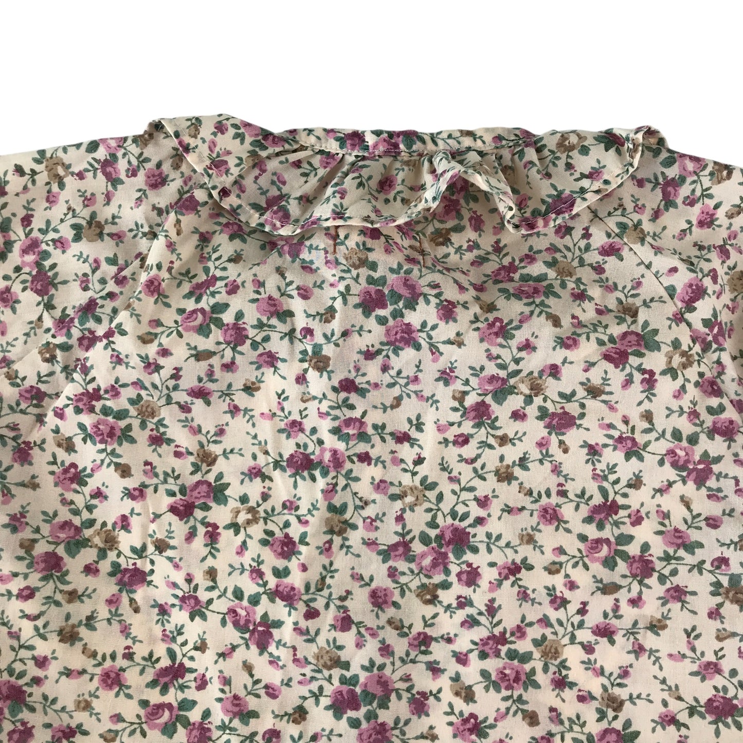 What Mother Made blouse 4-5 years white floral design