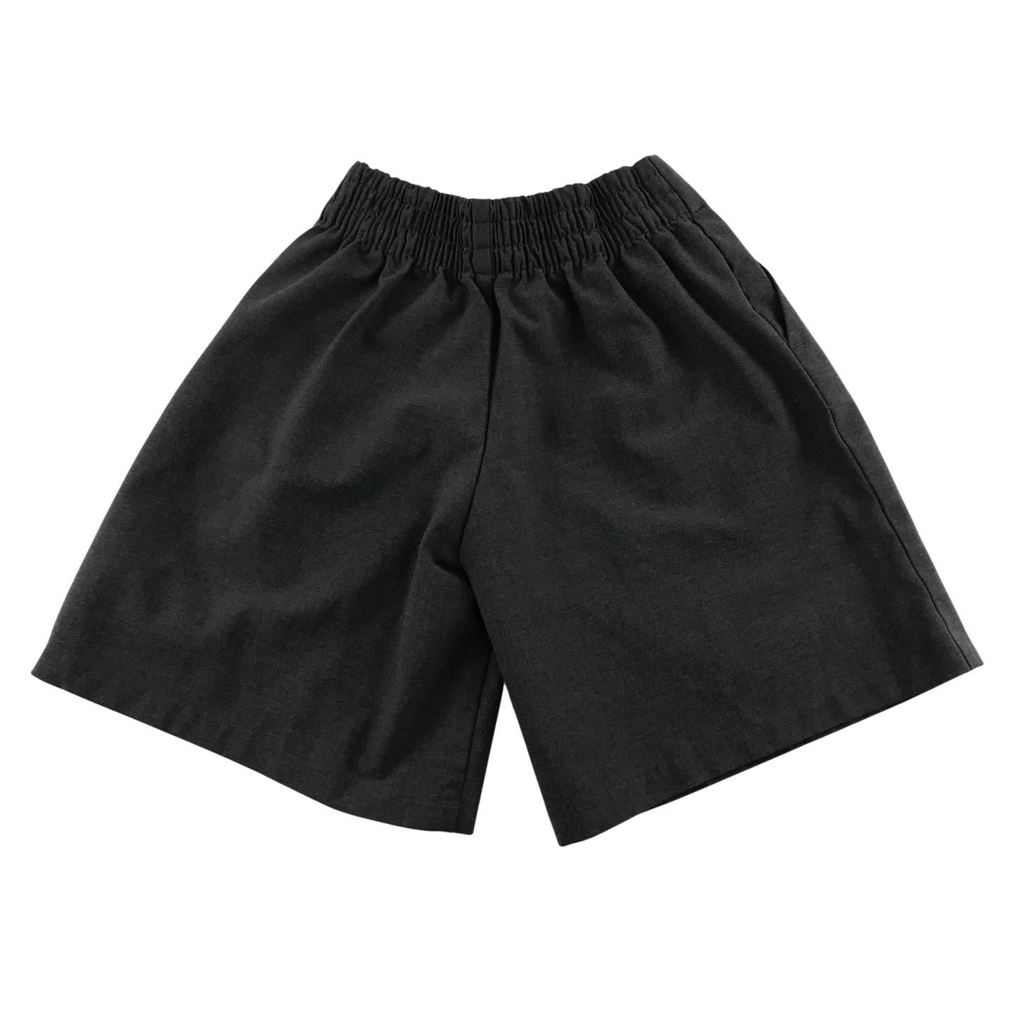 Grey girls school culottes shorts