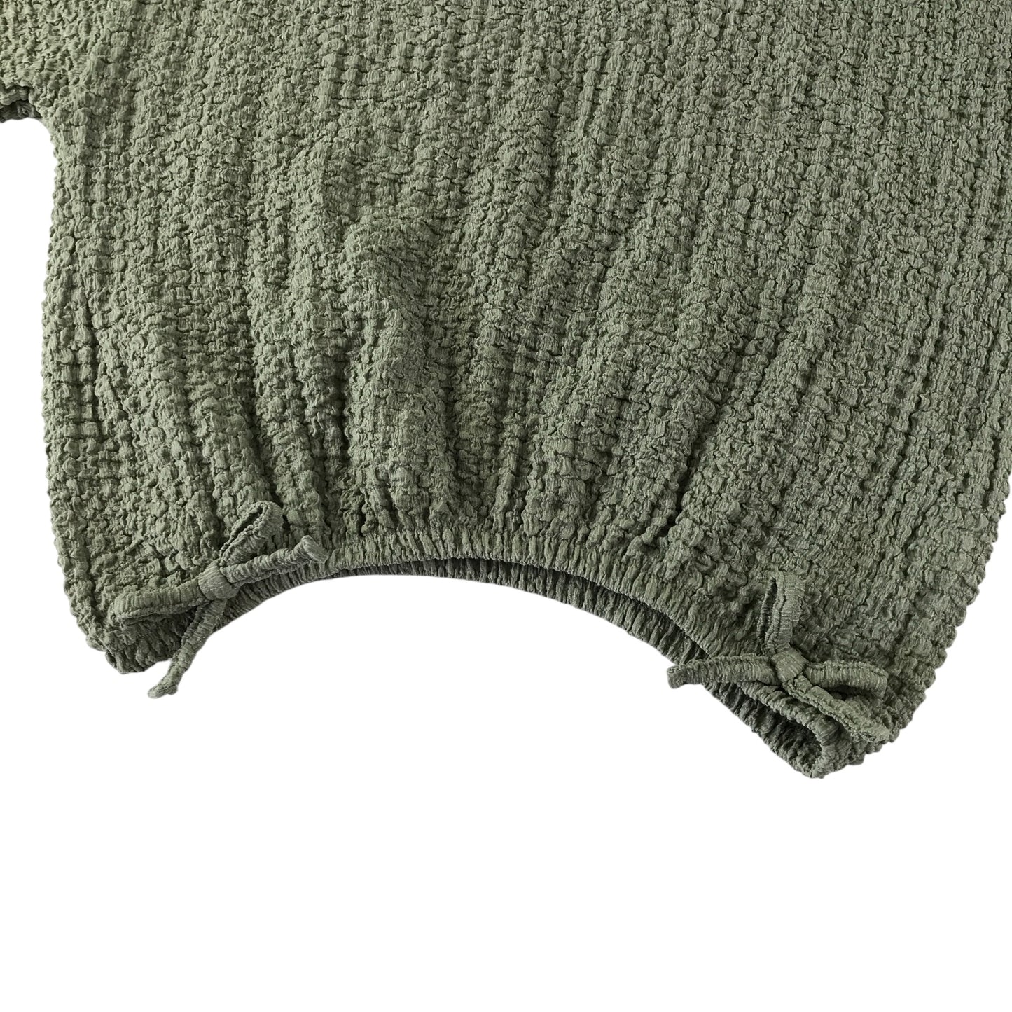 Next top and shorts set 8-9 years khaki green stretchy summery outfit