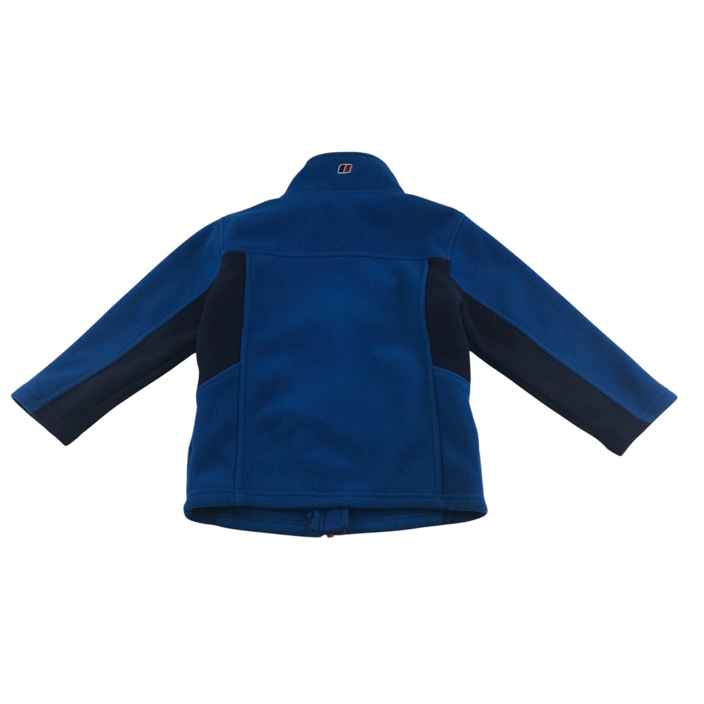 Berghaus fleece 5-6 years blue with orange full zipper