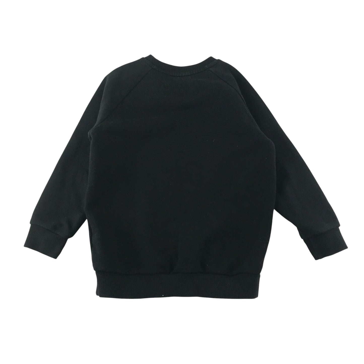 F&F sweater 5-6 years black and gold Disney Mickey Mouse jersey
