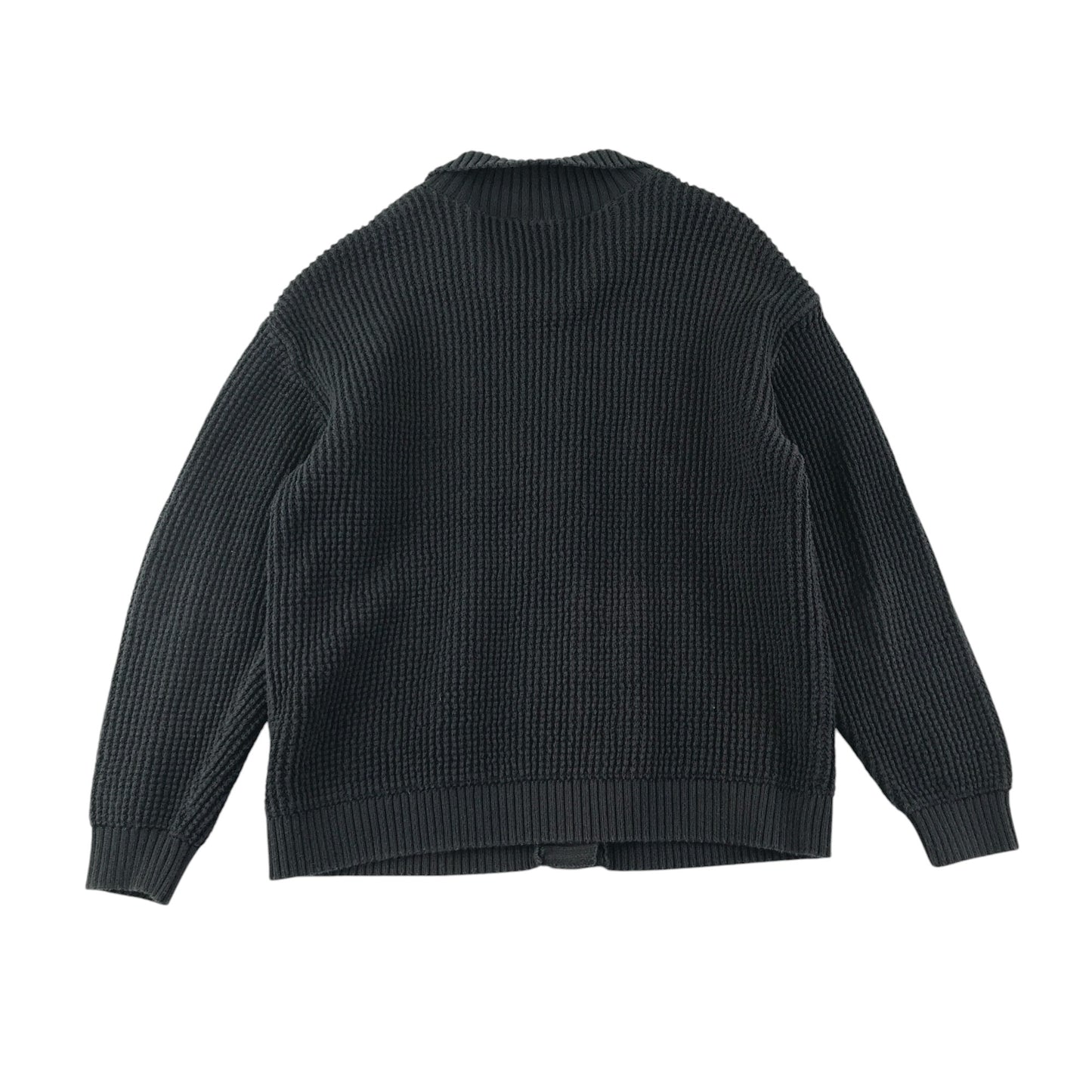 H&M cardigan 4-6 years grey knitted button up cotton
