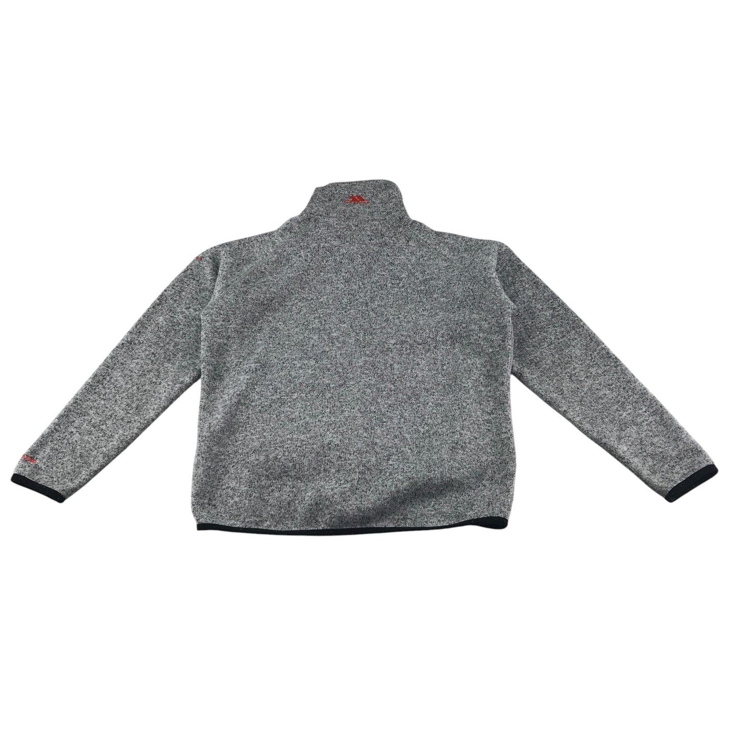 Trespass fleece 9-10 years light grey full zipper