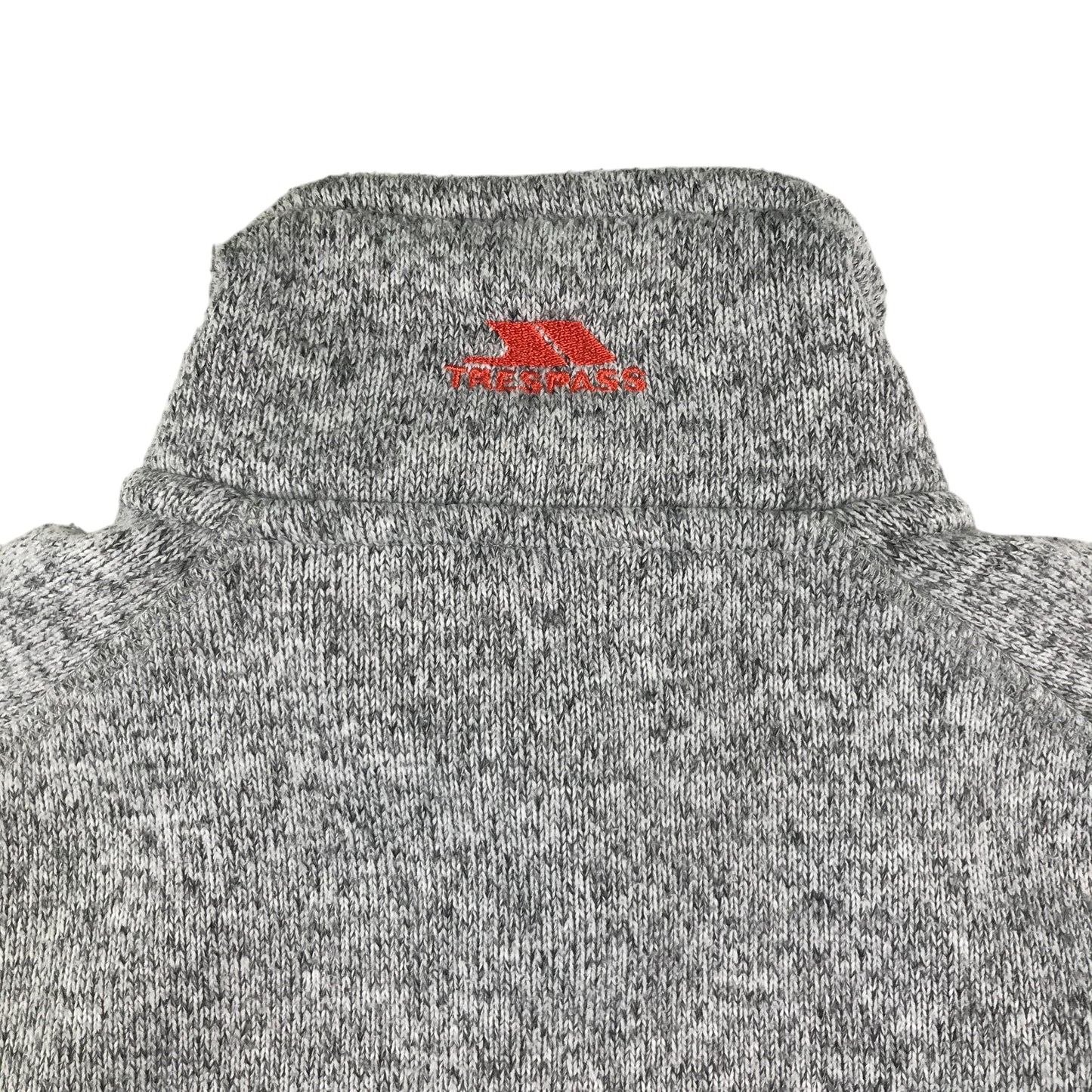 Trespass fleece 9-10 years light grey full zipper