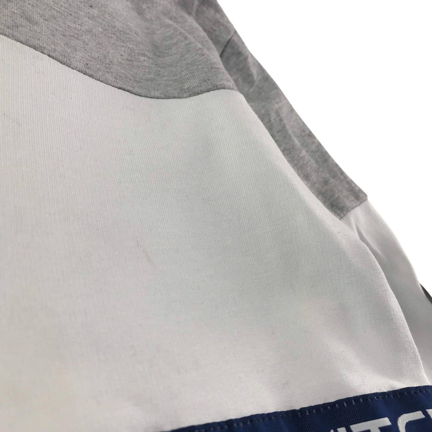 Mitch & Son sweater 5-7 years blue white and grey panelled crew neck