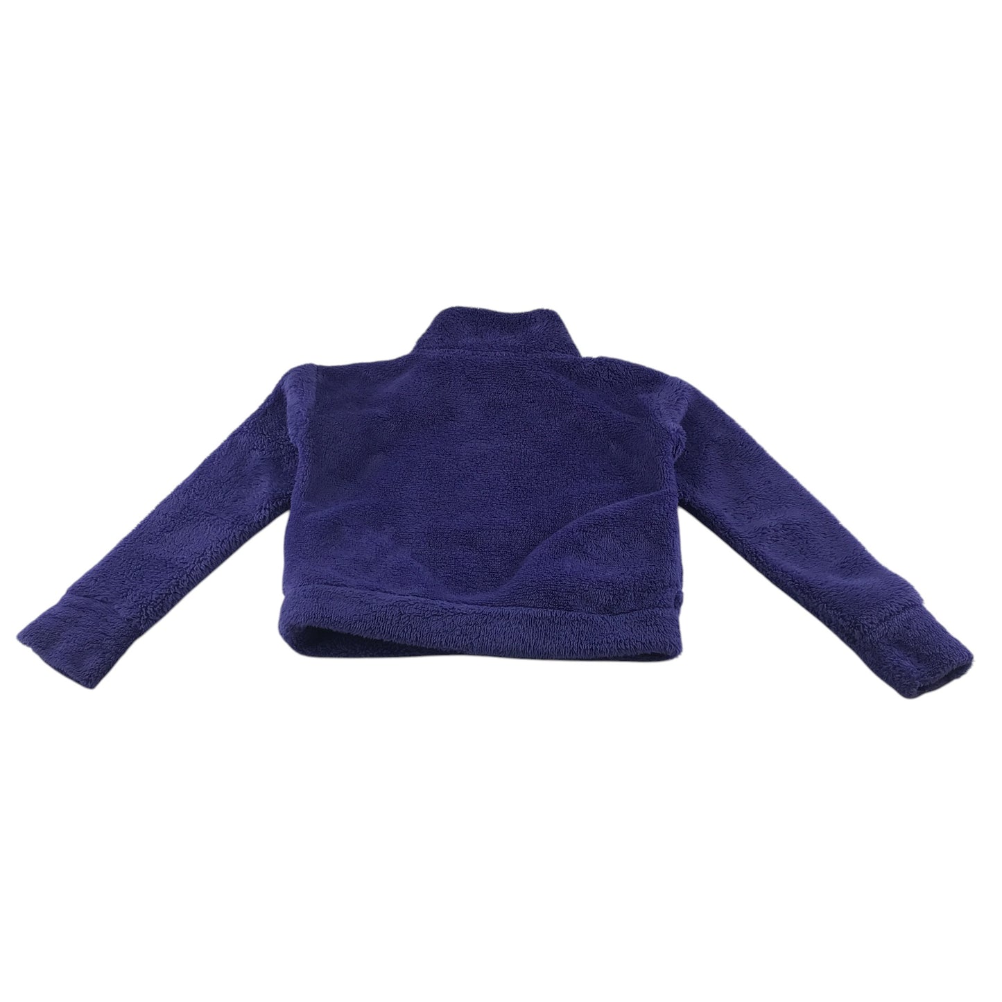All in motion fleece woman's size 10 purple plain fluffy cropped