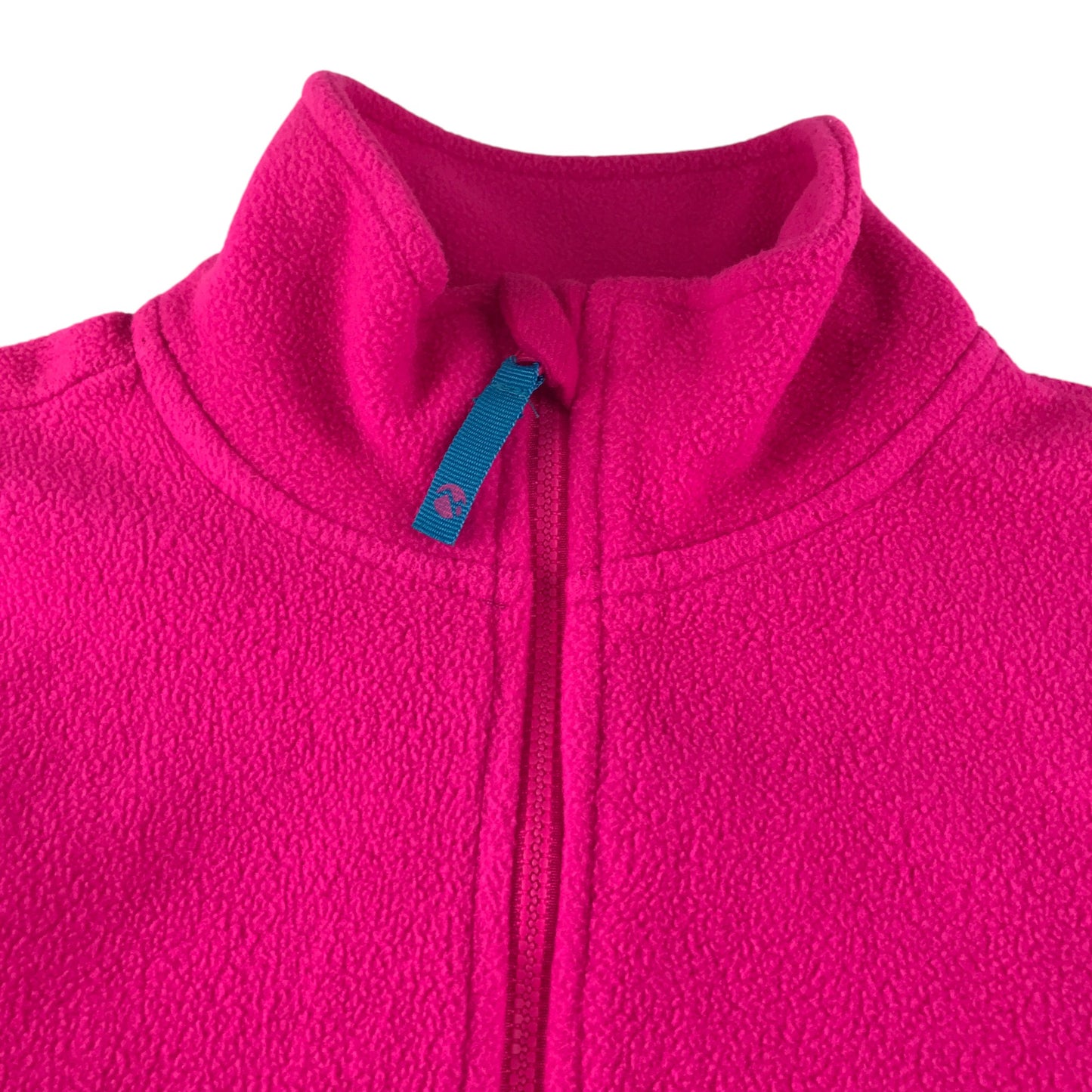 Gelert fleece 11-12 years pink plain with full zipper