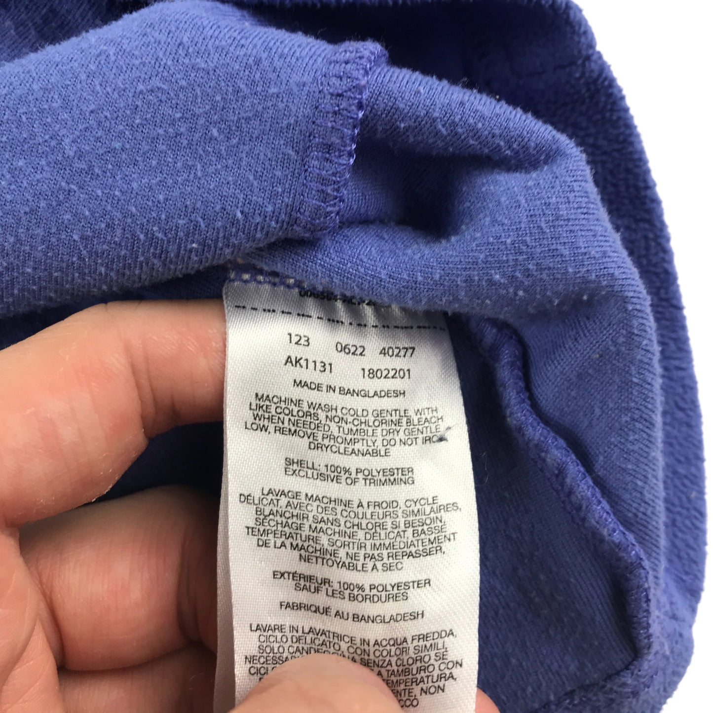 Columbia fleece woman's XS blue plain with quarter zipper pull-over