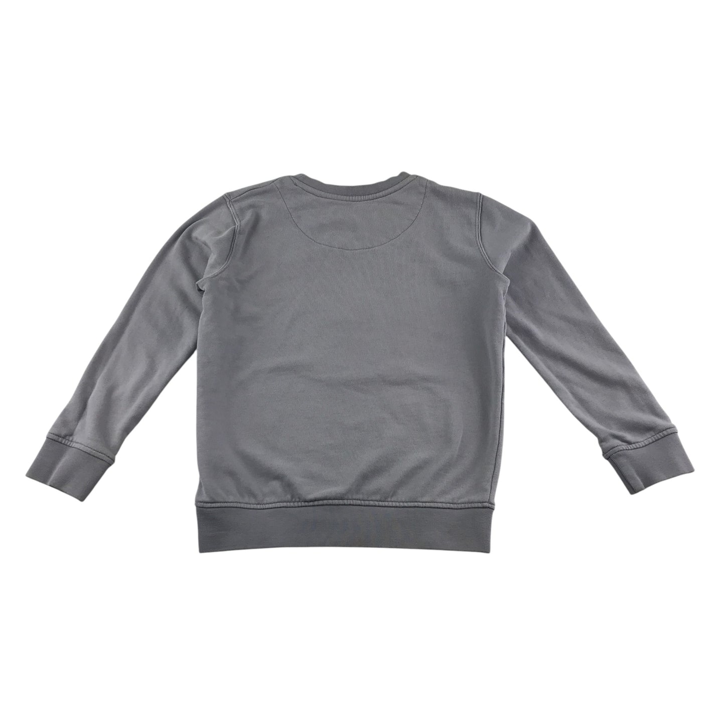 Lyle & Scott Sweatshirt 7-8 Years light grey graphic logo