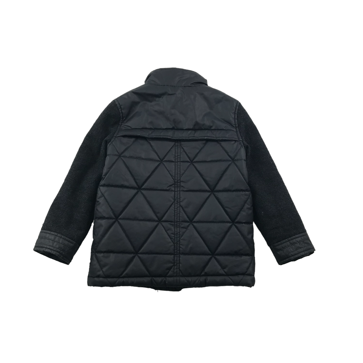 Jasper Conran Black Quilted Coat Age 5