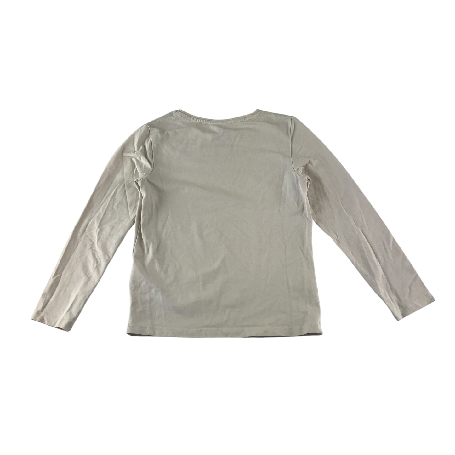 H&M t-shirt bundle 5-6 years long sleeve light blue and cream colours