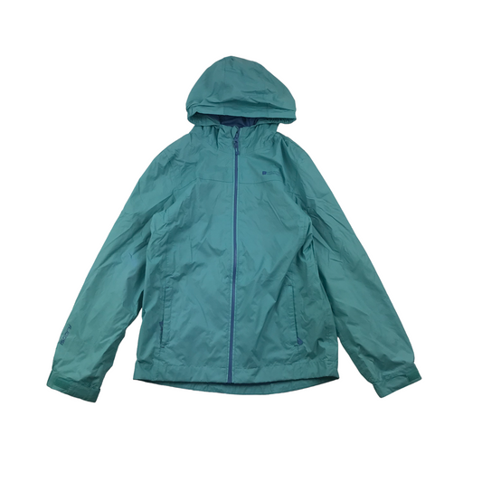 Mountain Warehouse Light Blue Waterproof Light Jacket Age 11