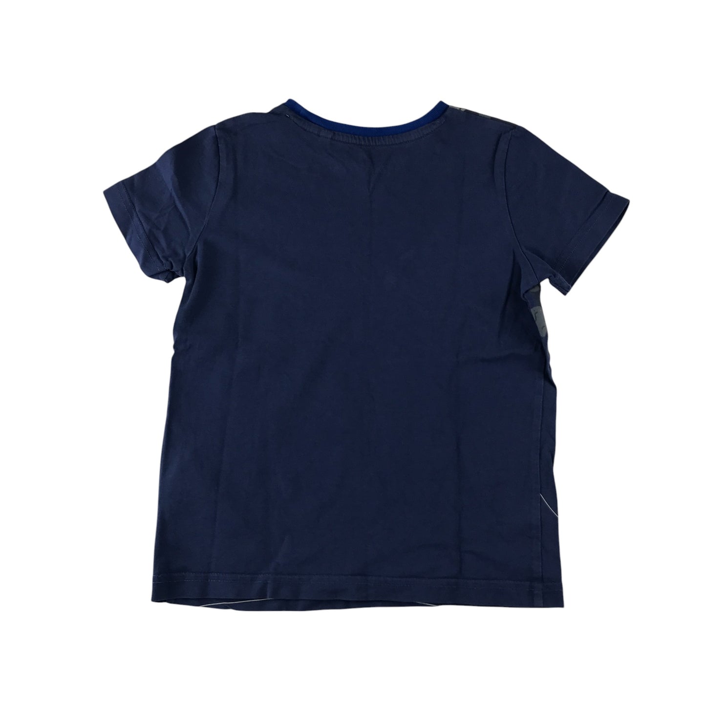 Boden t-shirt 6-7 years navy solar system graphic print design cotton