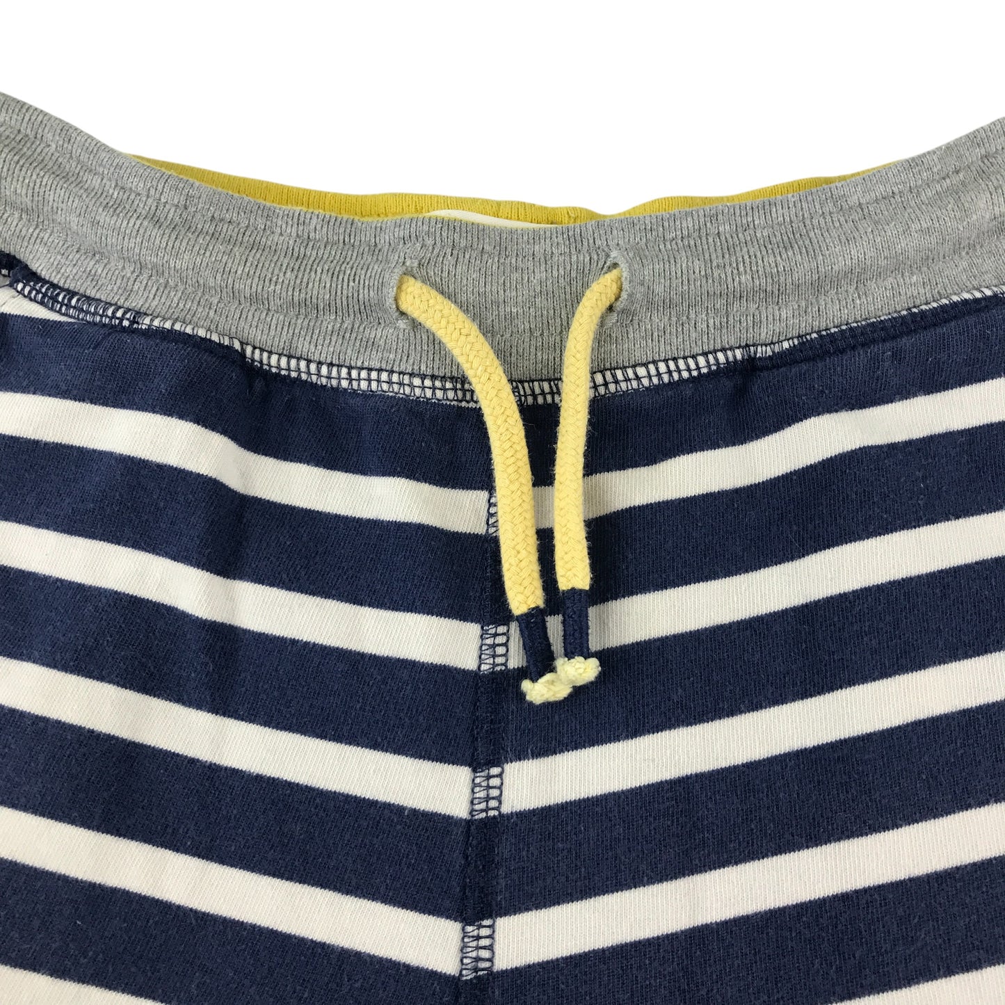 Mini Boden jogger short 10-11 years blue white striped cotton