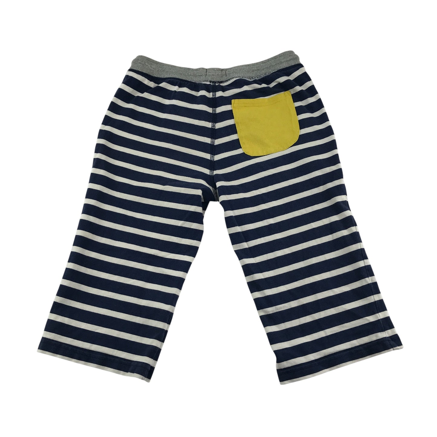 Mini Boden jogger short 10-11 years blue white striped cotton