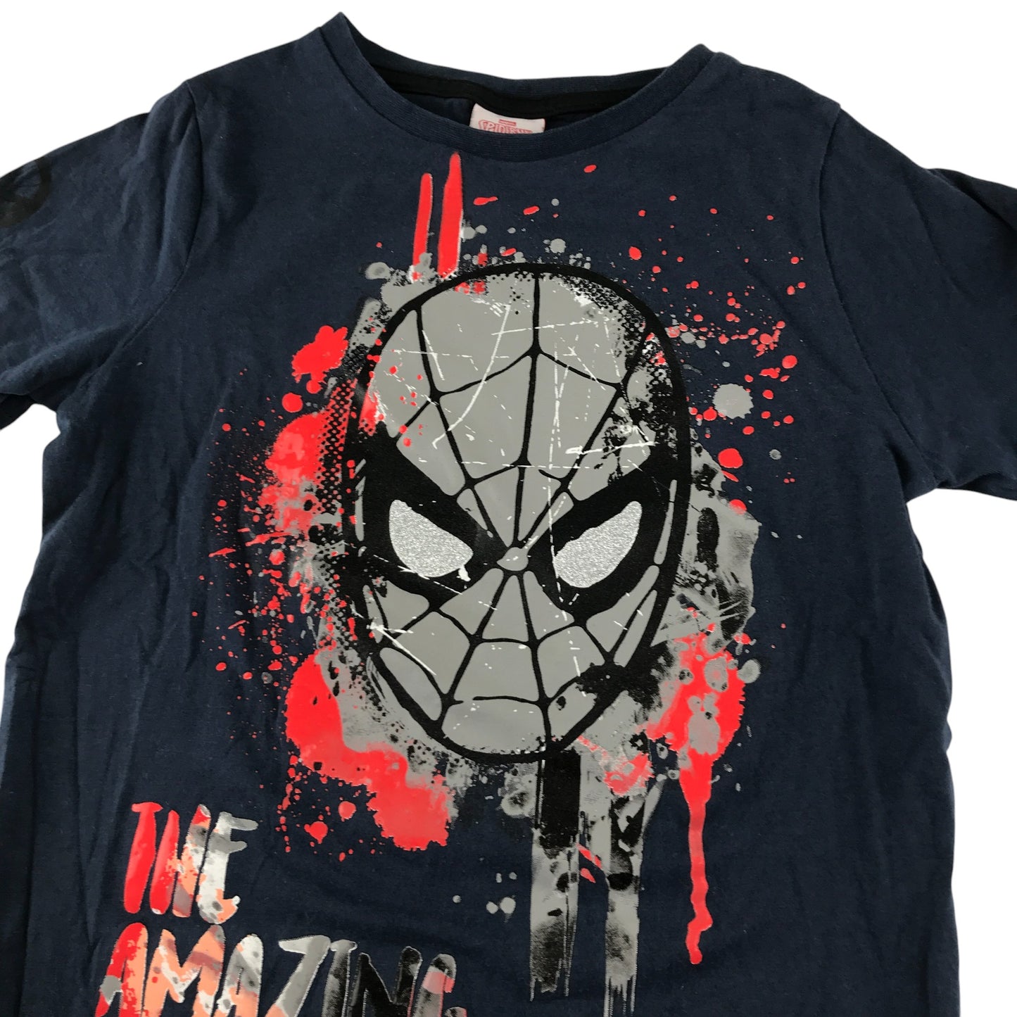 Tu t-shirt 6-7 years navy Spiderman graphic design cotton