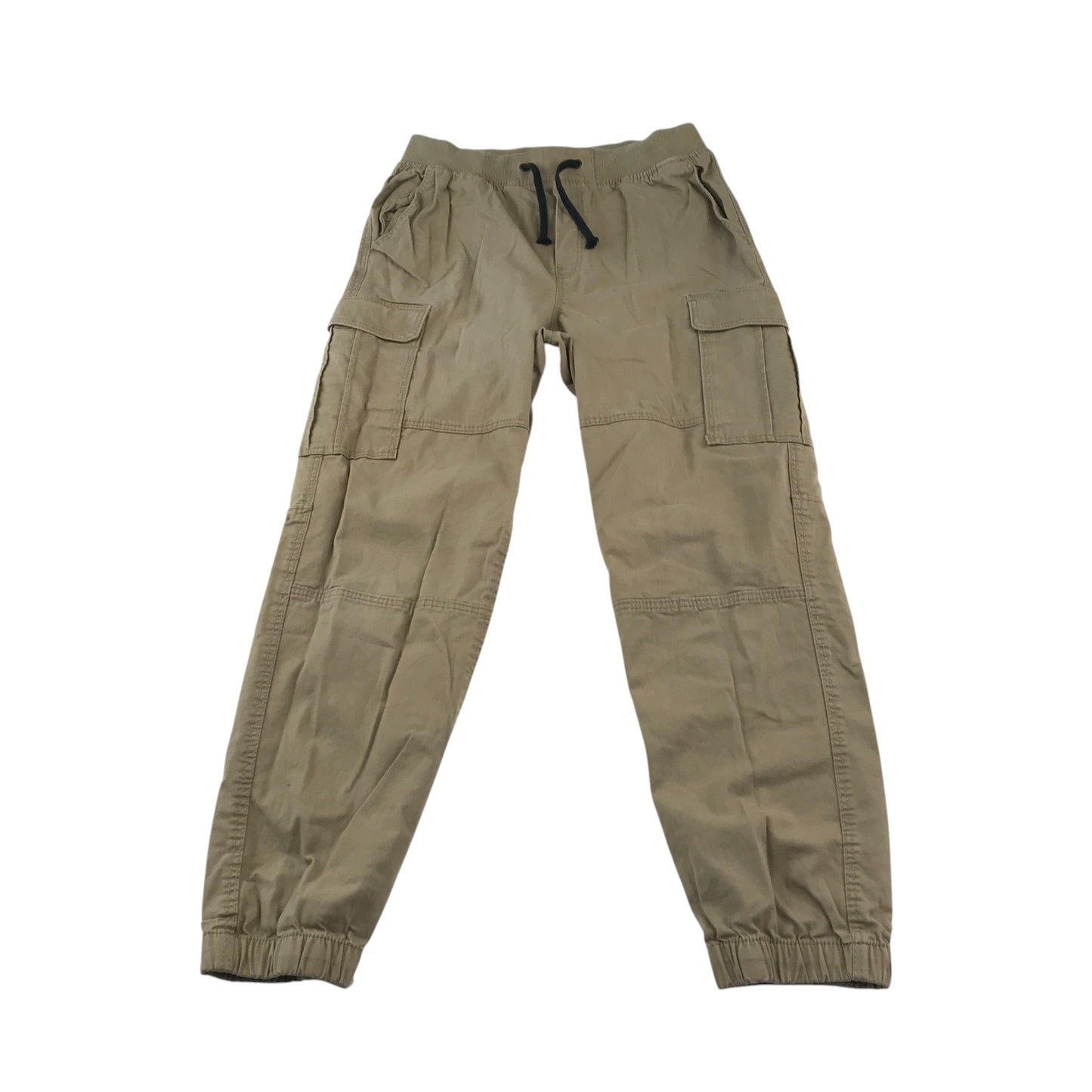 H&M cargo jogger 13-14 years tan beige elasticated waist