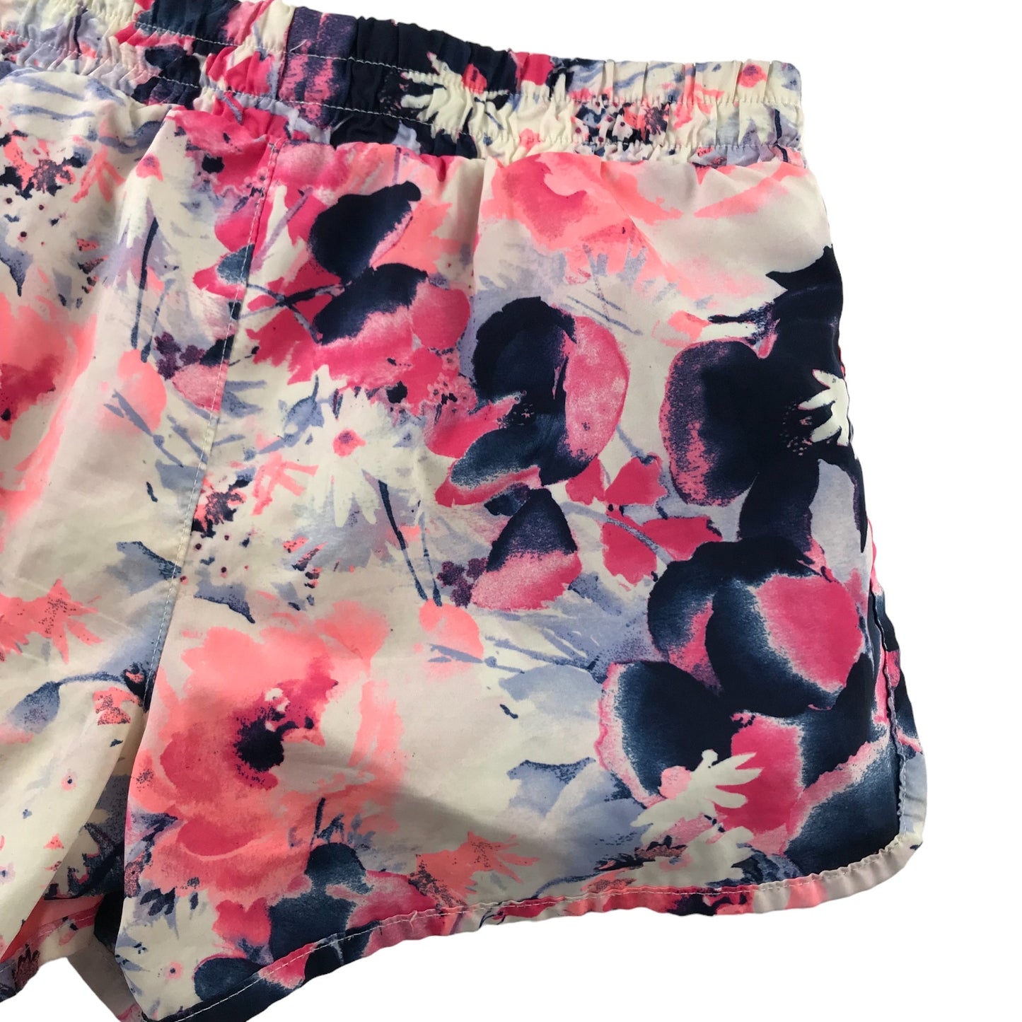 Gap Sport Shorts Age 11 Pink Floral Print Pattern