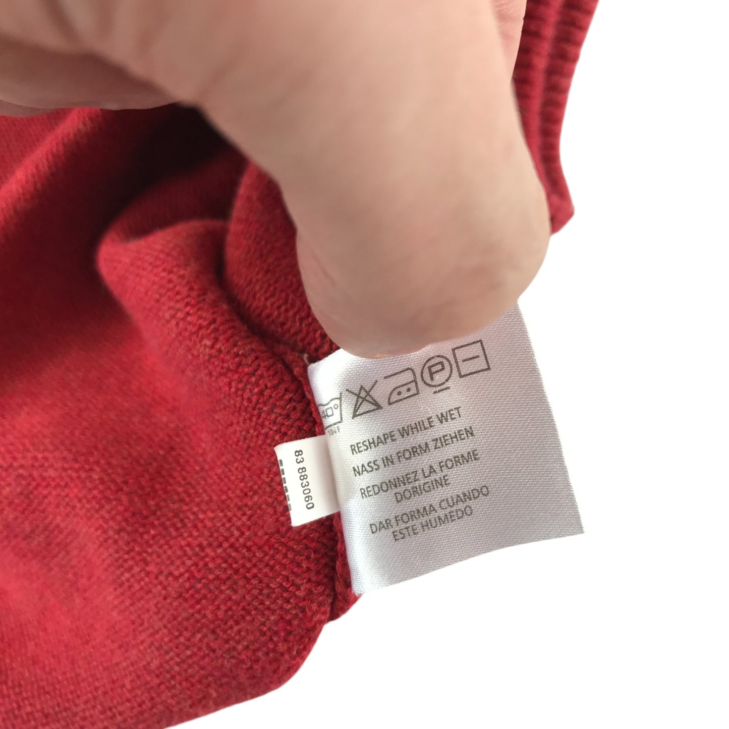 GANT vest 5-6 years red knitted cotton
