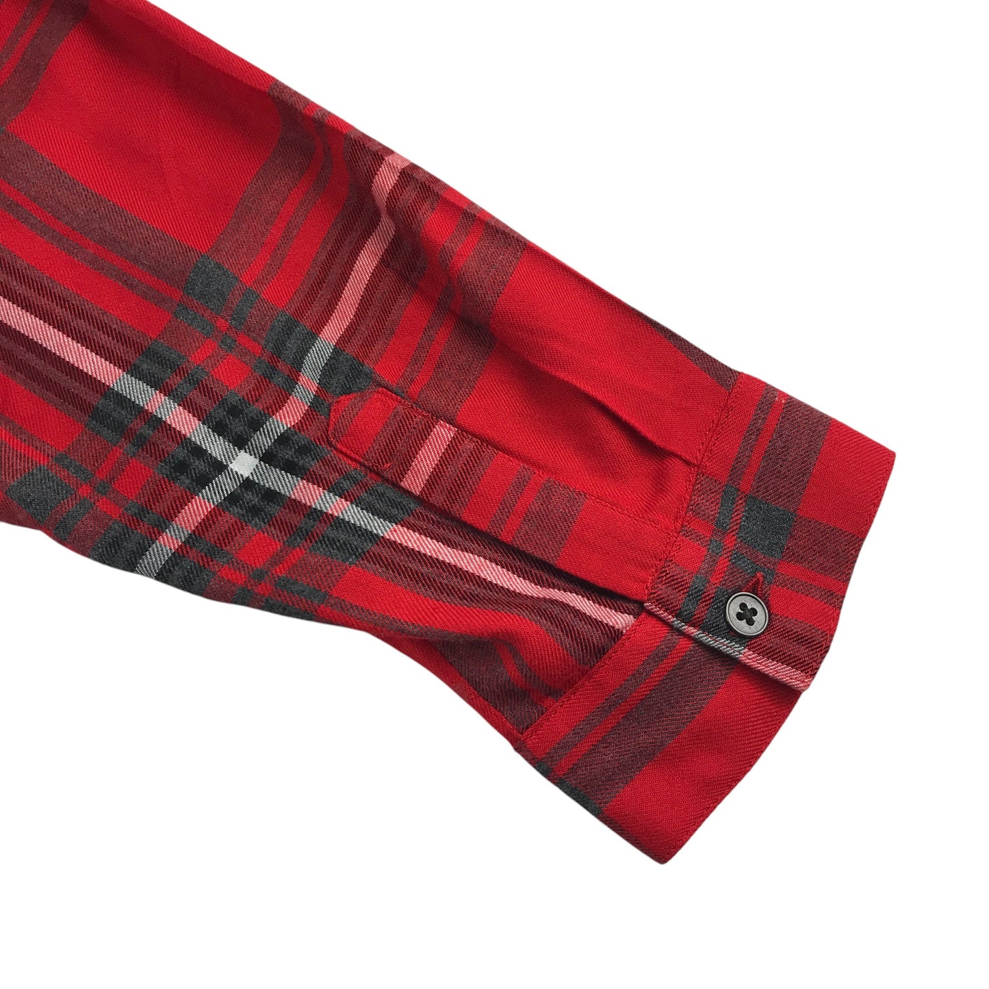 Next Shirt Dress Age 10 Red Multicolour Check Button Up