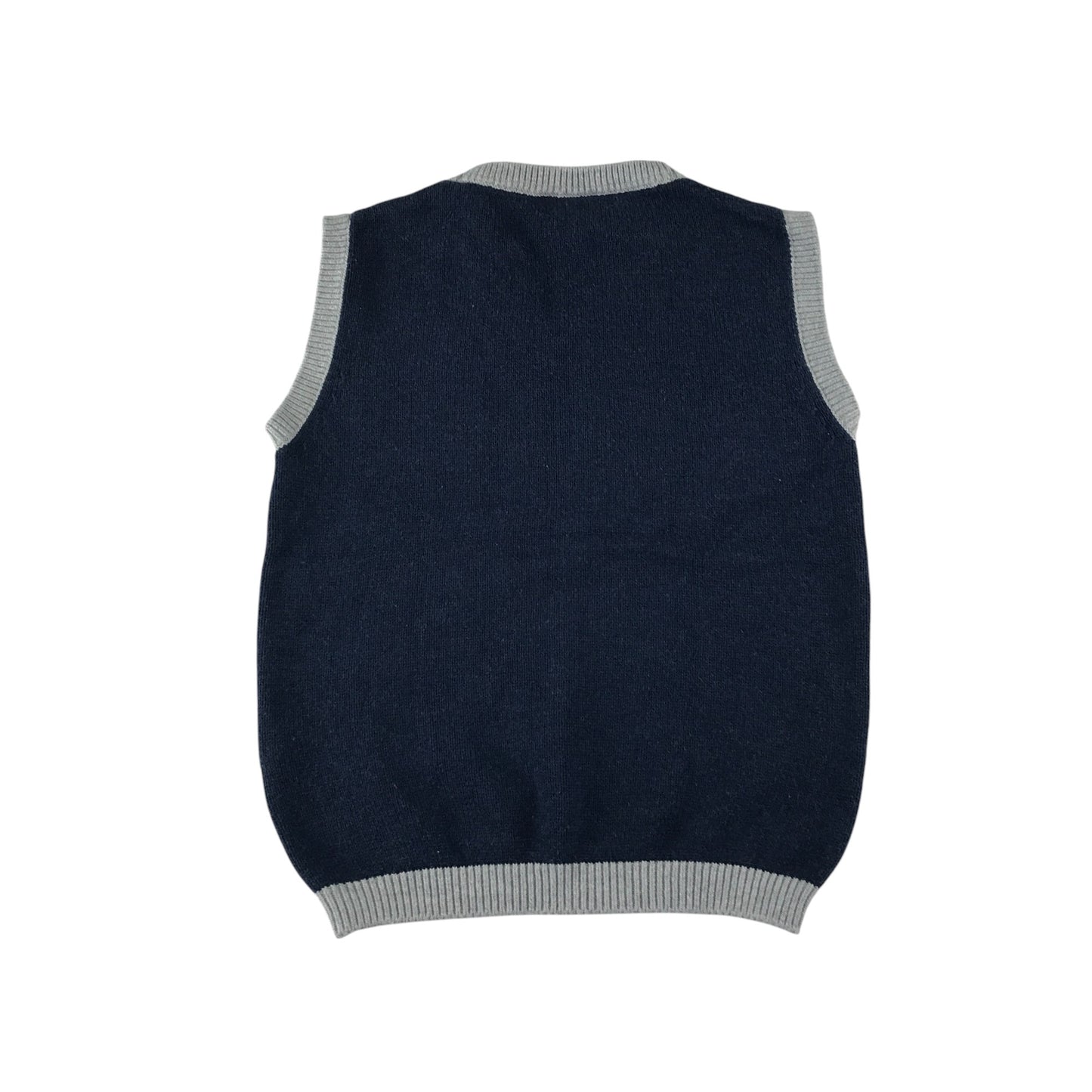 The Little White Company vest 5-6 years navy blue king's guard