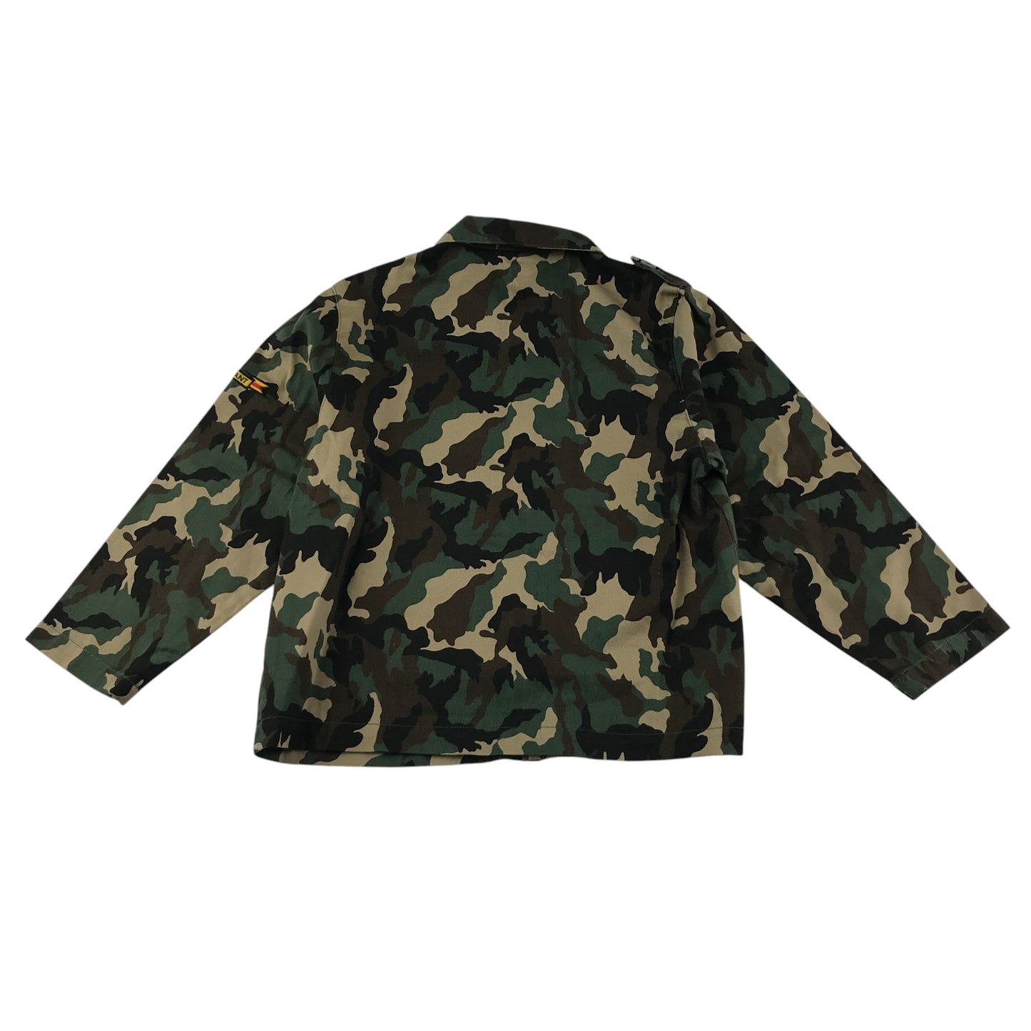 Next shirt 5-6 years khaki green forest camo button up