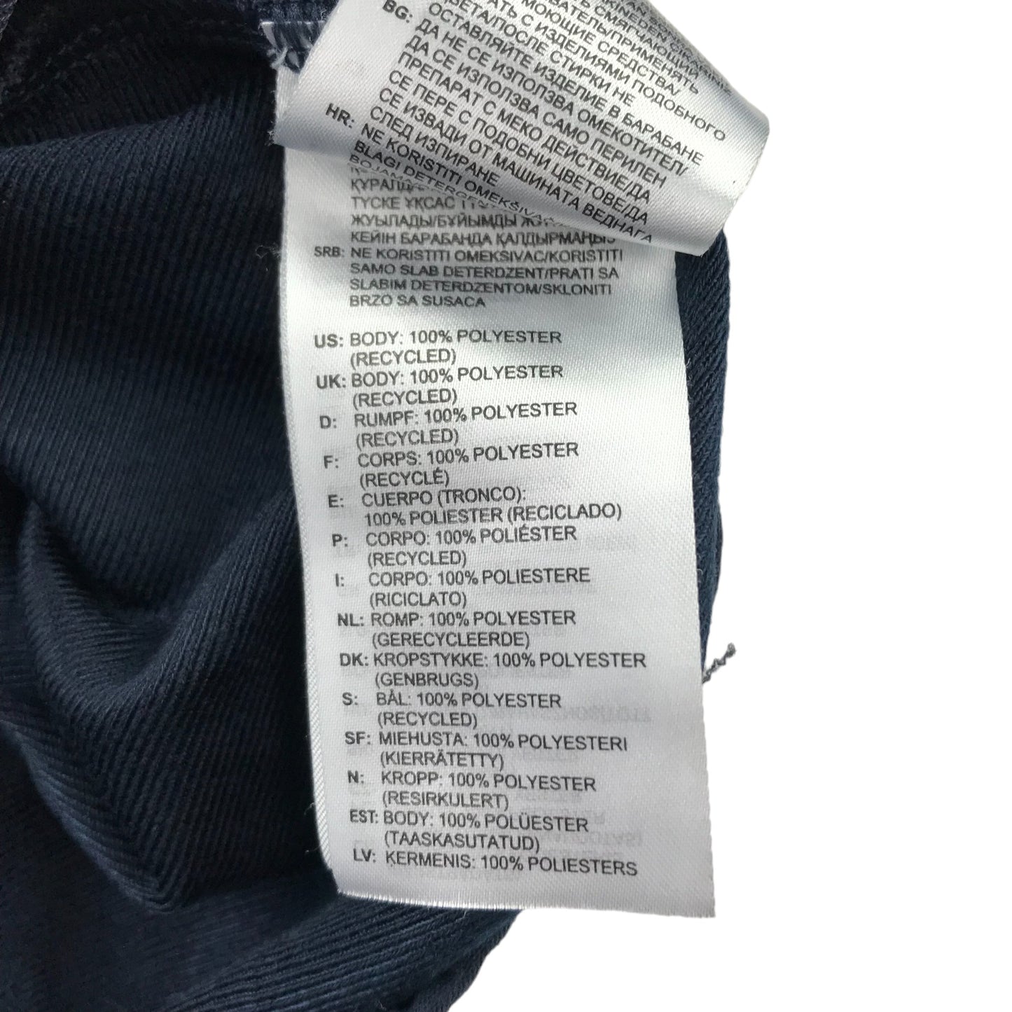 Adidas Sweatshirt Age 9 Navy Full zipper Tracksuit top