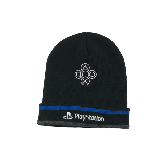 PlayStation Beanie ONE SIZE Black and Blue