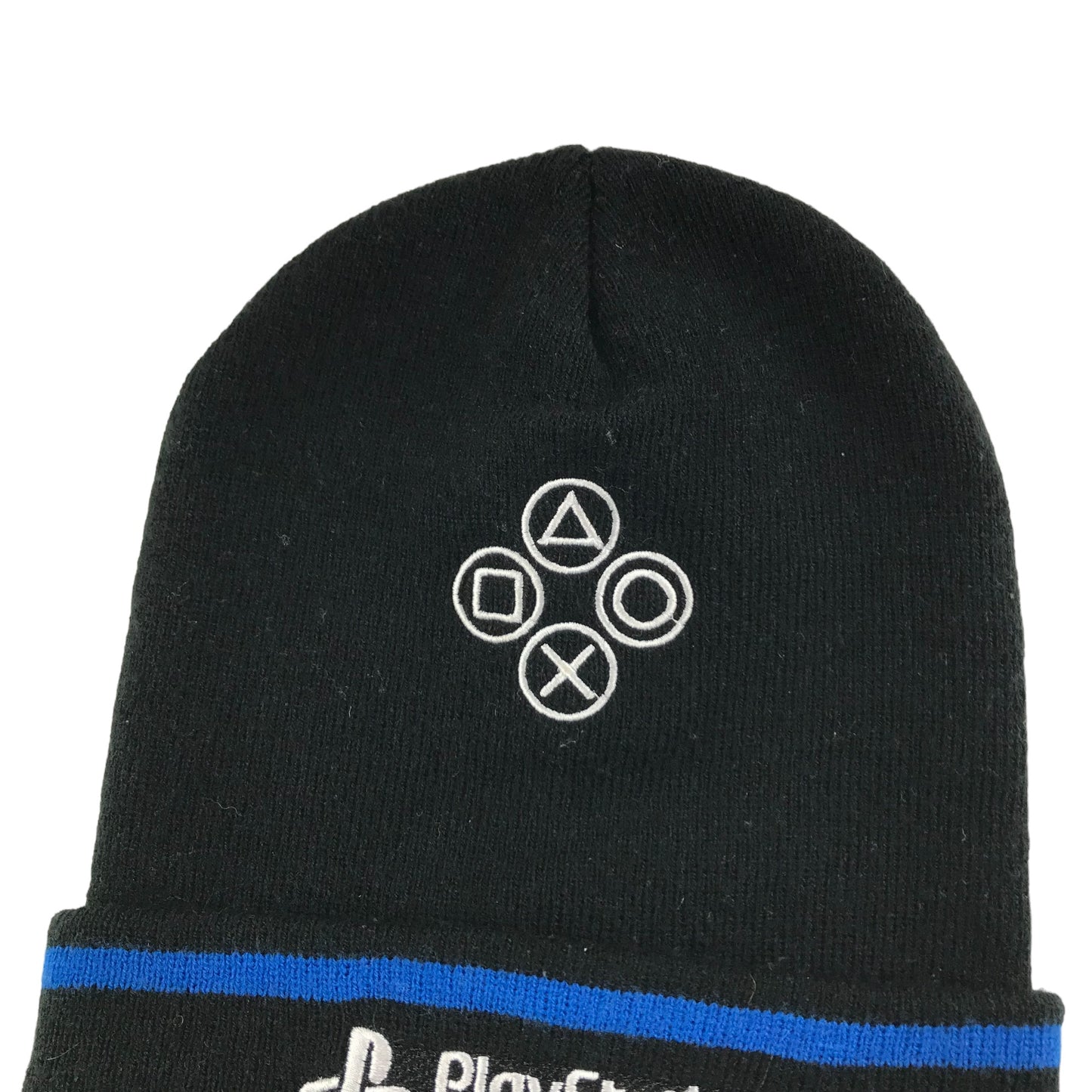 PlayStation Beanie ONE SIZE Black and Blue