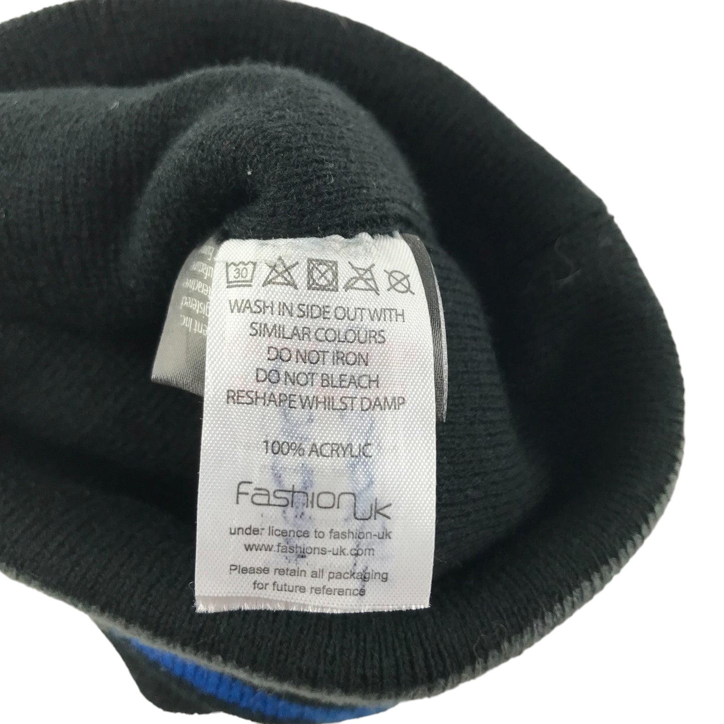 PlayStation Beanie ONE SIZE Black and Blue