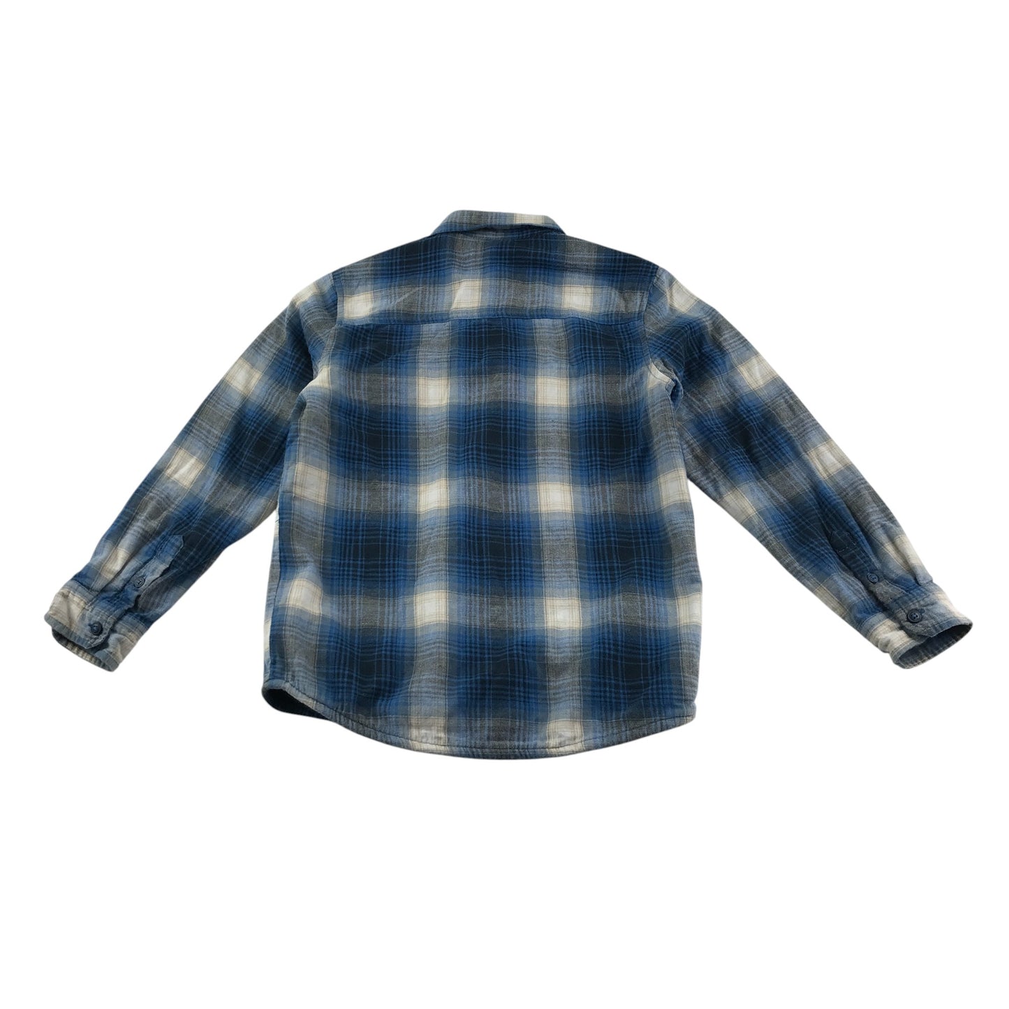 Next shirt 8-9 years blue and white checked pattern