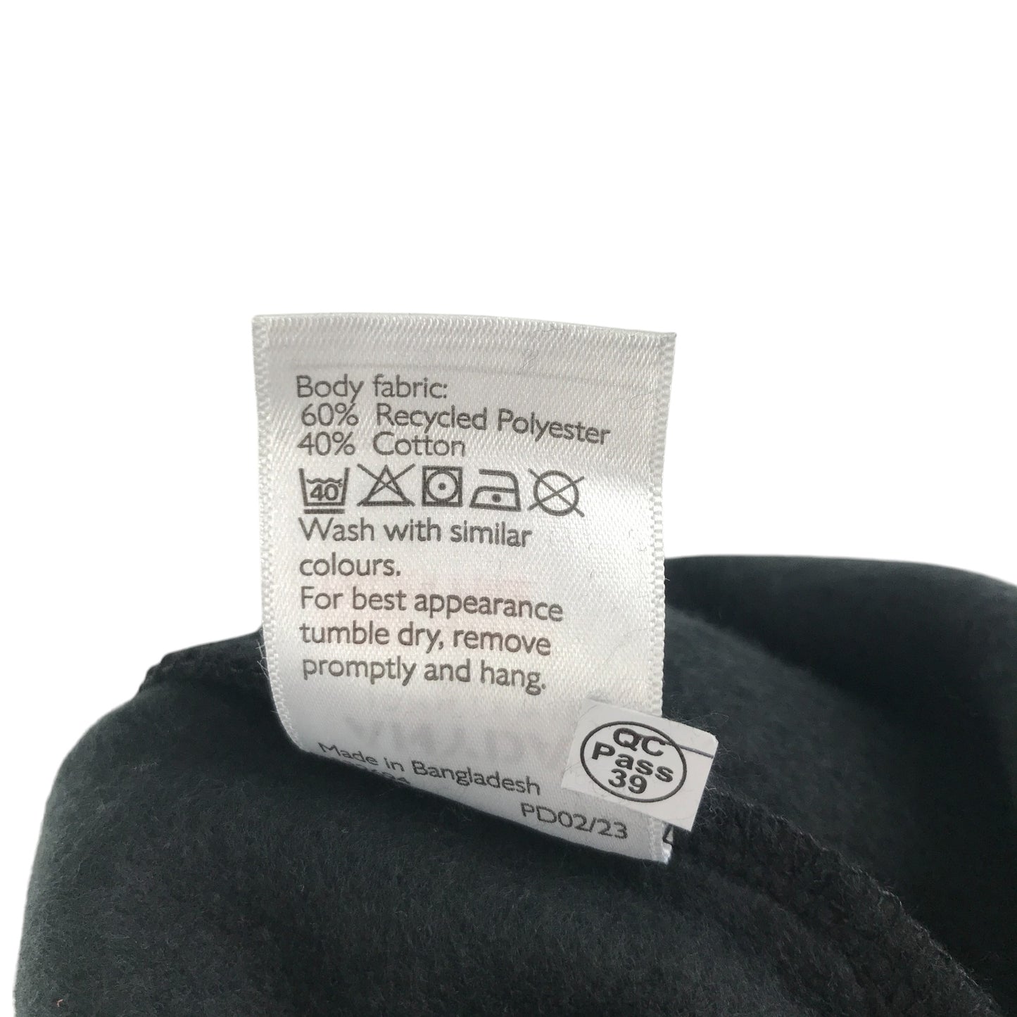 John Lewis joggers 5-6 years black cuffed leg