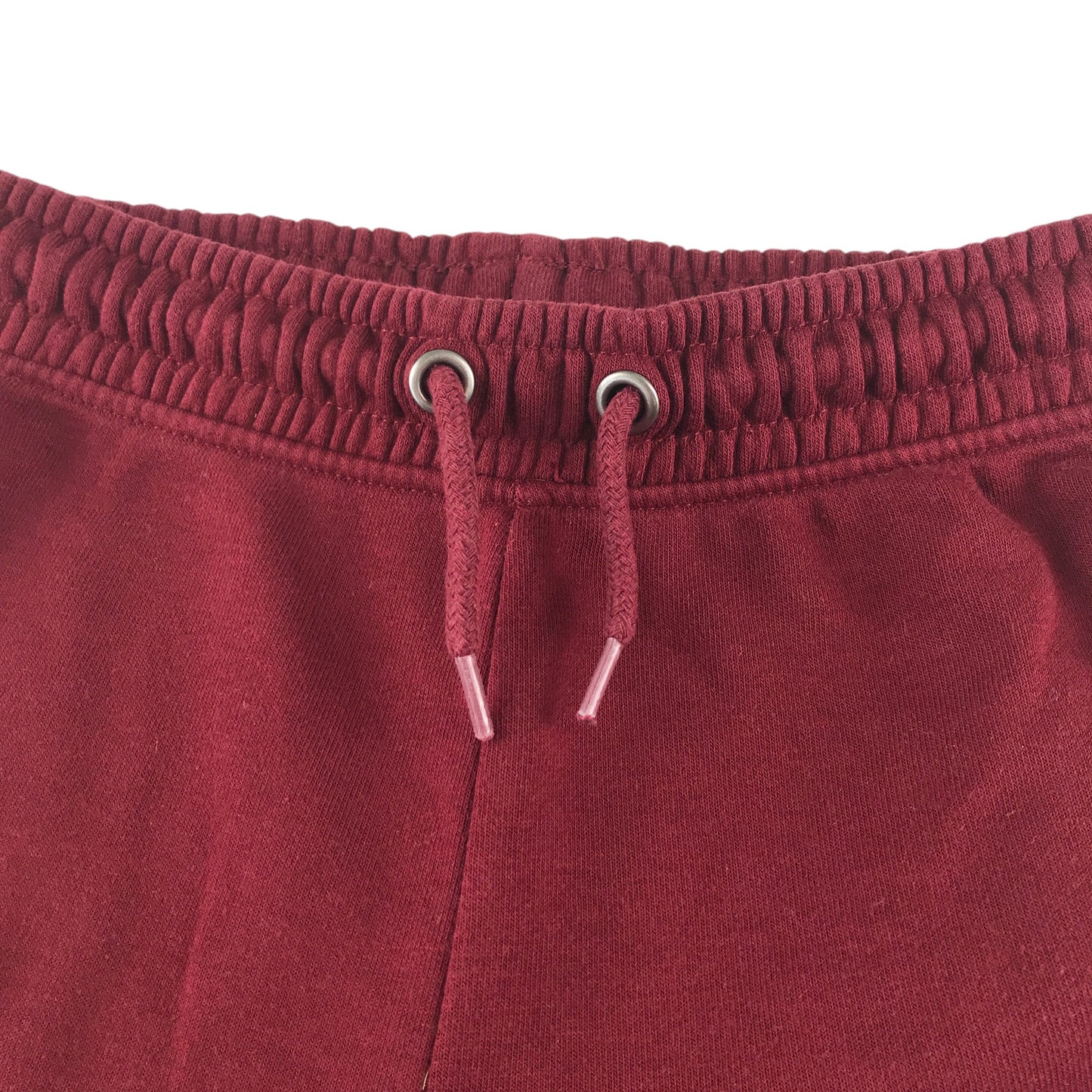Tu joggers 7-8 years burgundy elasticated waistband